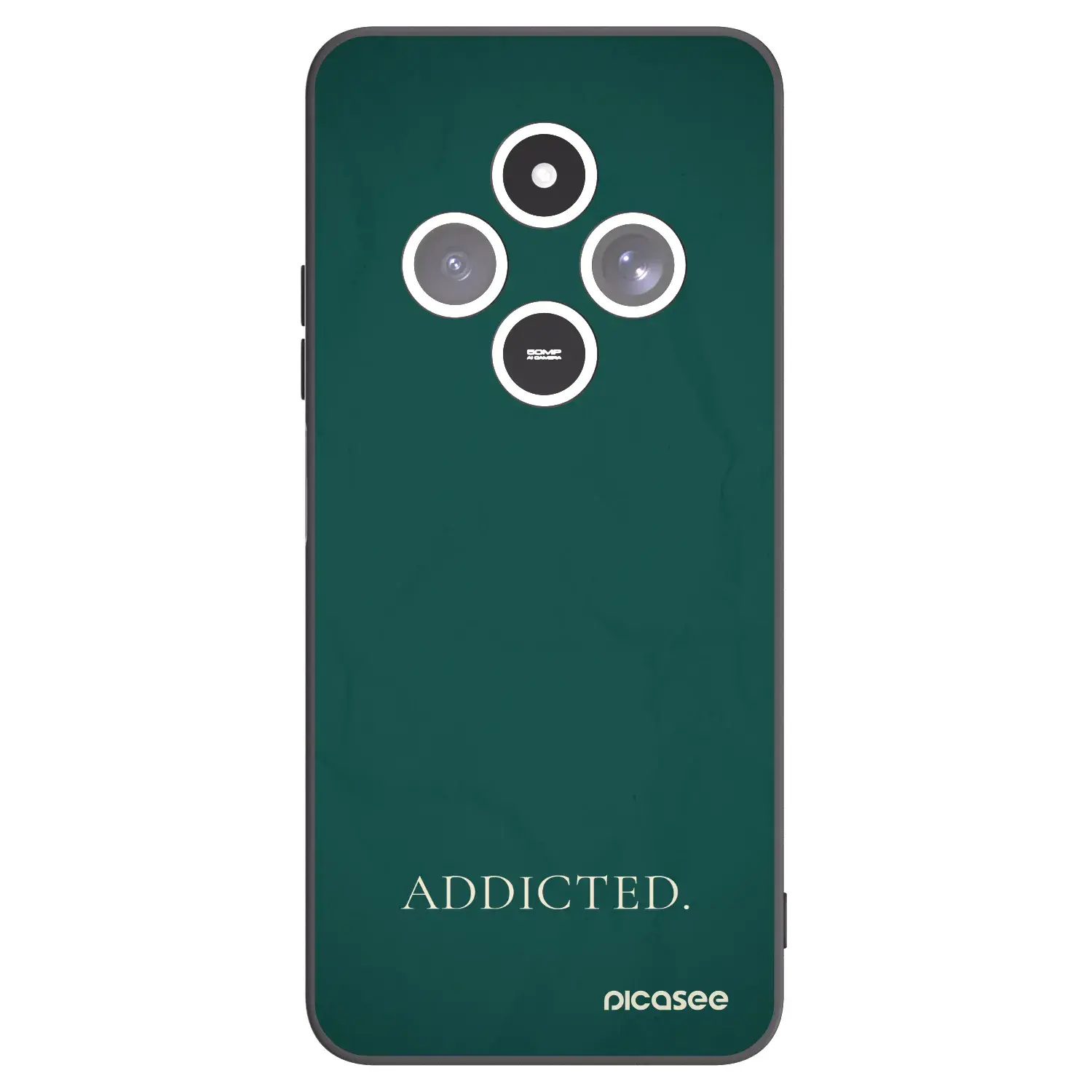 Silikonový černý obal pro Xiaomi Redmi 14C - Addicted