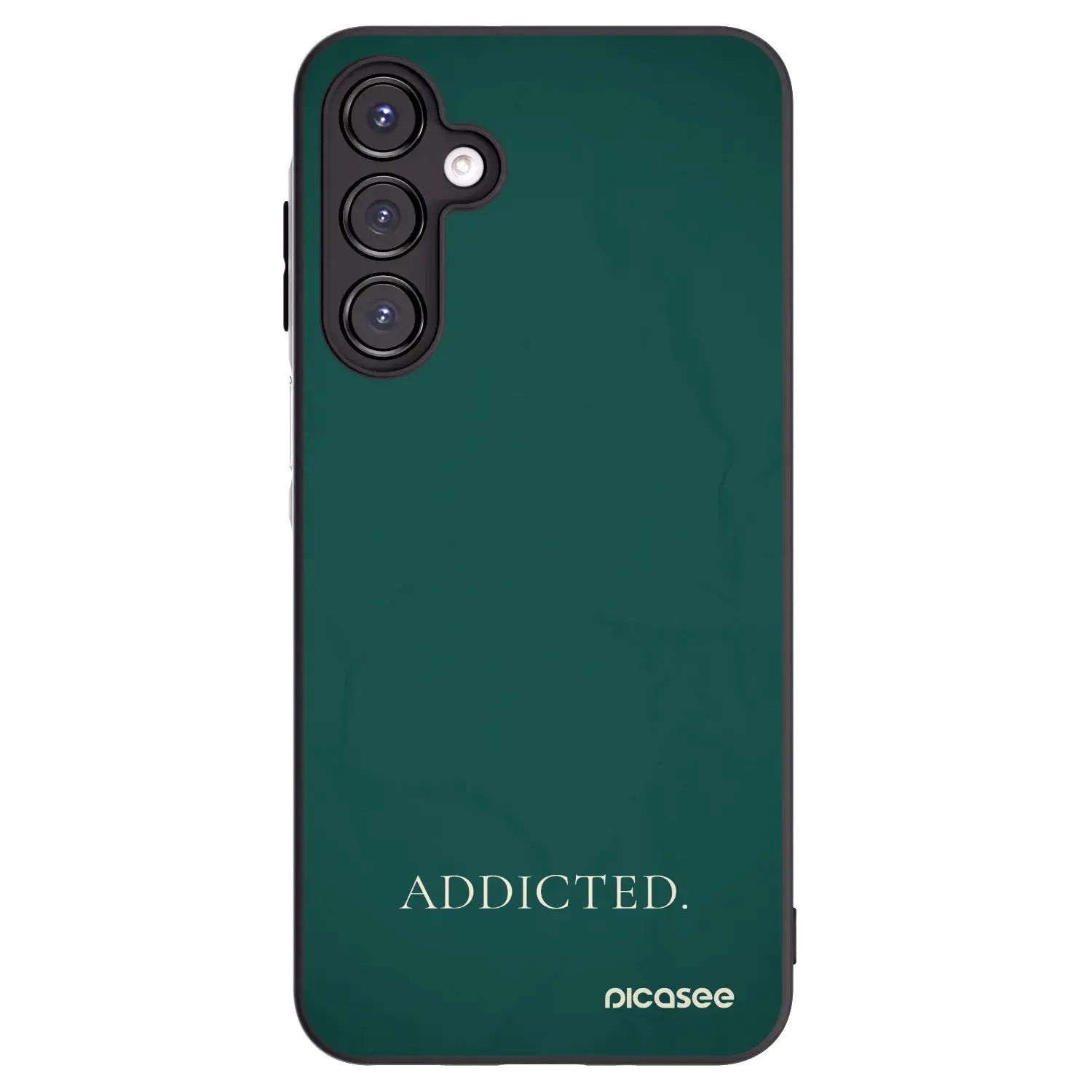 Silikonový černý obal pro Samsung Galaxy A16 5G - Addicted