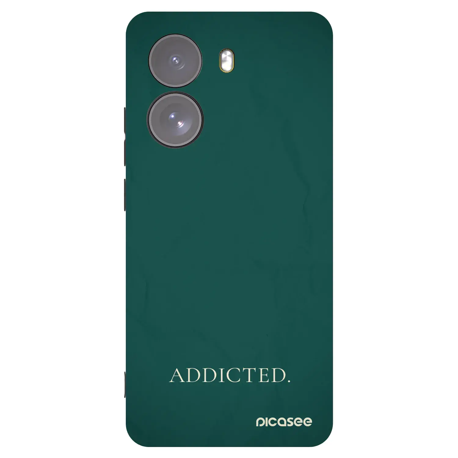 Silikonový černý obal pro Xiaomi Poco X7 - Addicted