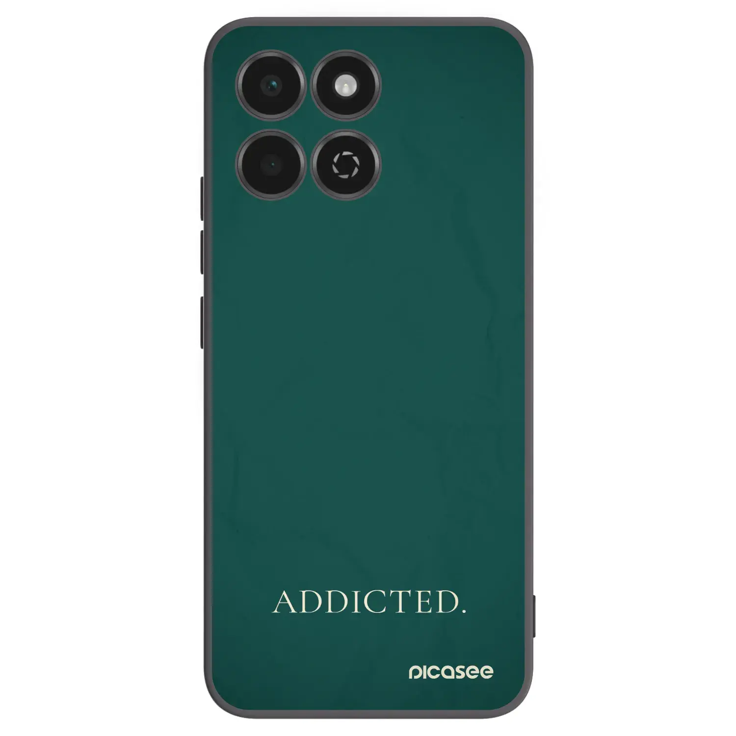 Silikonový černý obal pro Honor 200 Smart 5G - Addicted