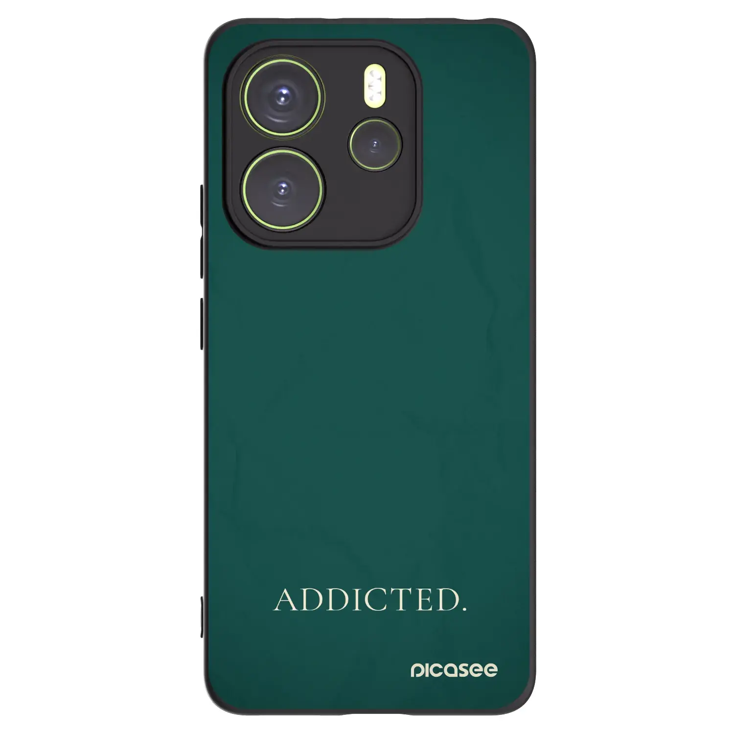 Silikonový černý obal pro Xiaomi Redmi Note 14 4G - Addicted