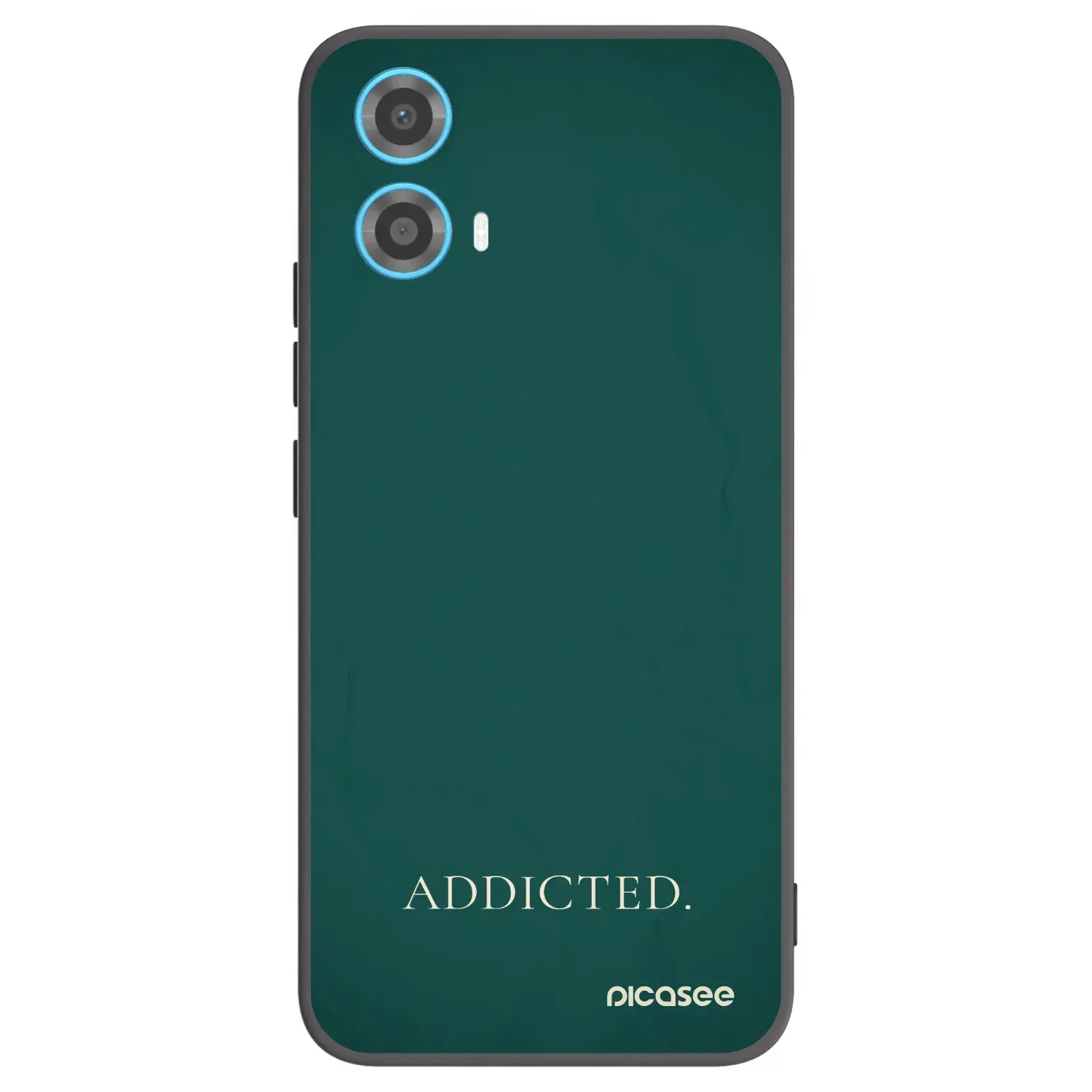 Silikonový černý obal pro Motorola Moto G34 5G - Addicted