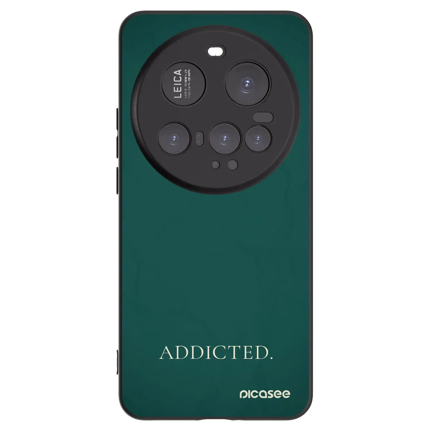 Silikonový černý obal pro Xiaomi 15 Ultra - Addicted
