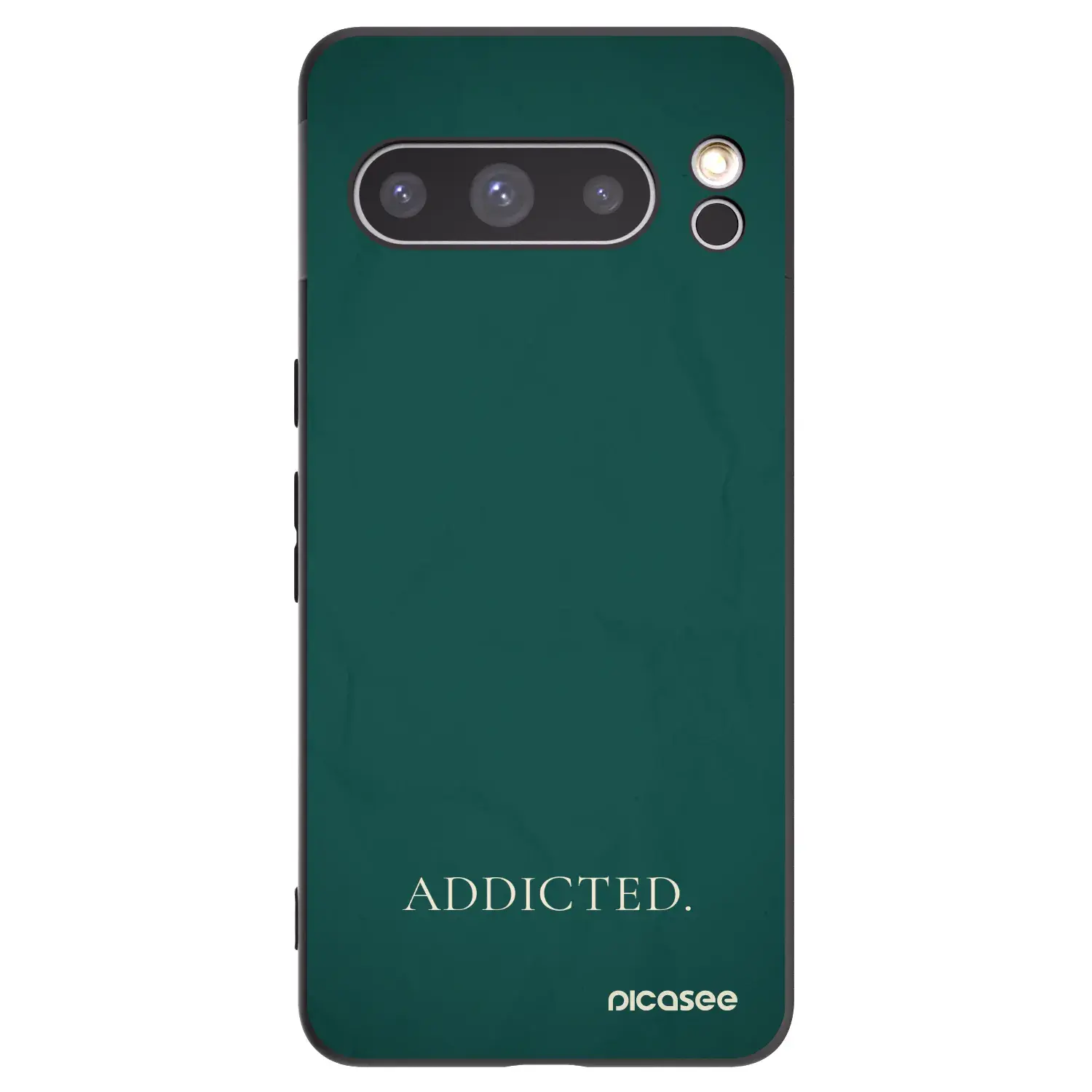 Silikonový černý obal pro Google Pixel 8 Pro - Addicted