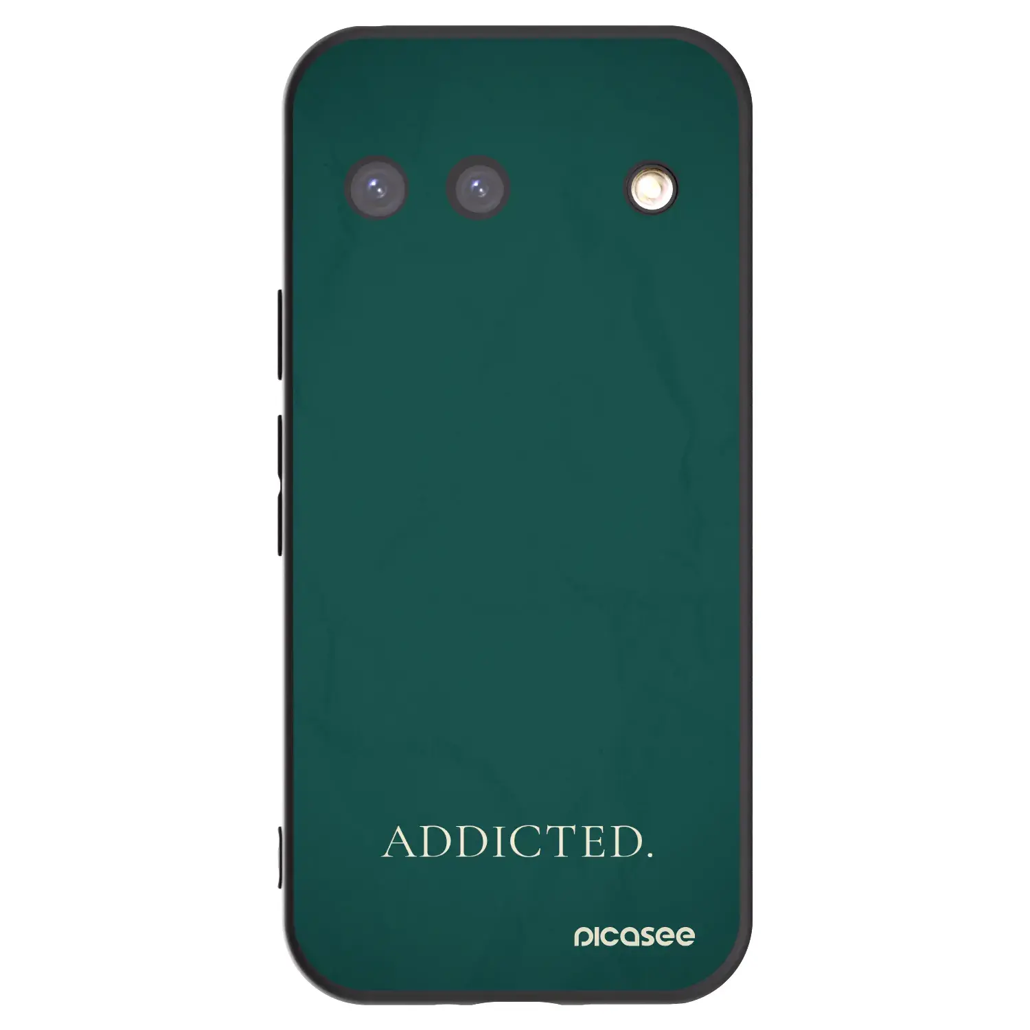 Silikonový černý obal pro Google Pixel 9 - Addicted