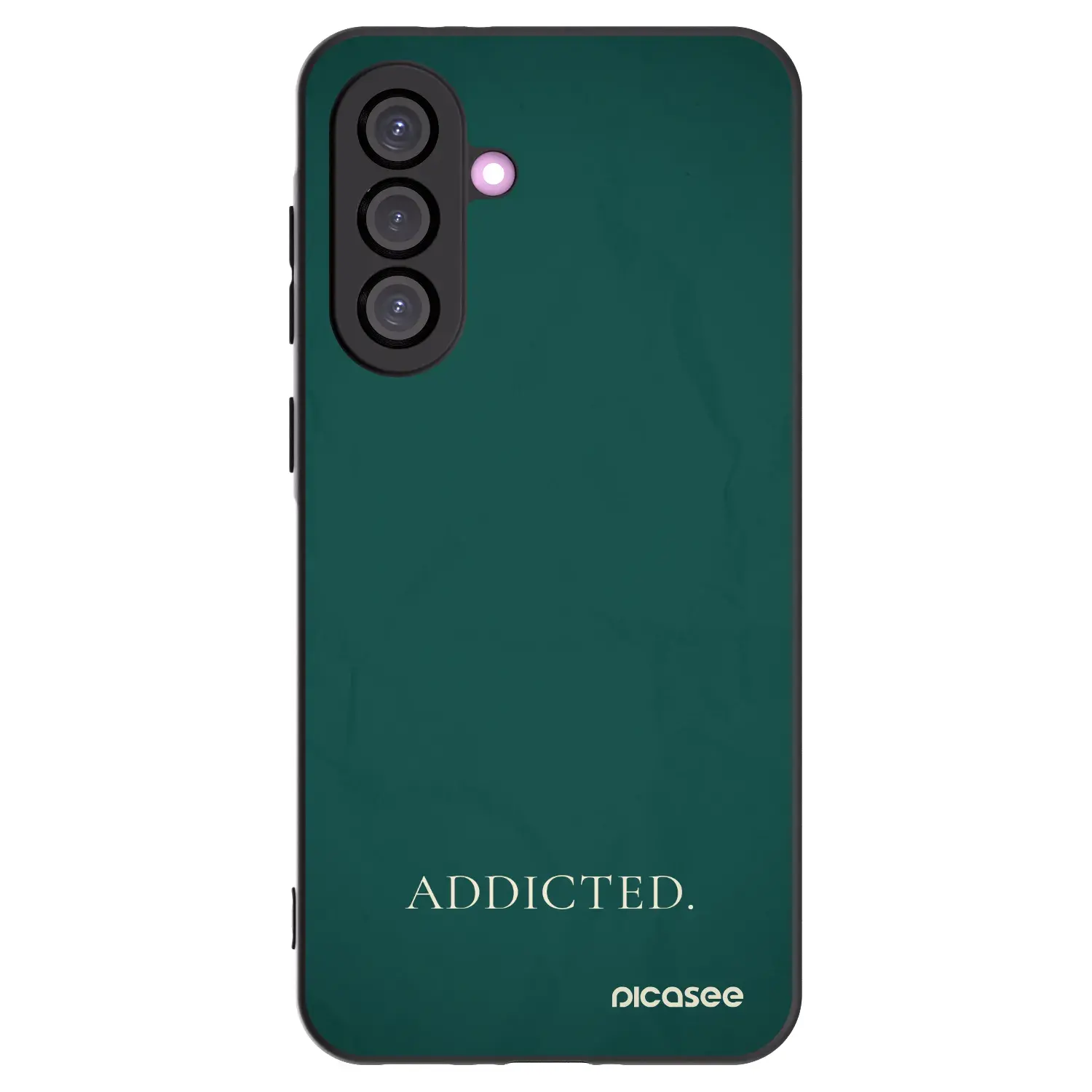 Silikonový černý obal pro Samsung Galaxy A56 5G A566B - Addicted