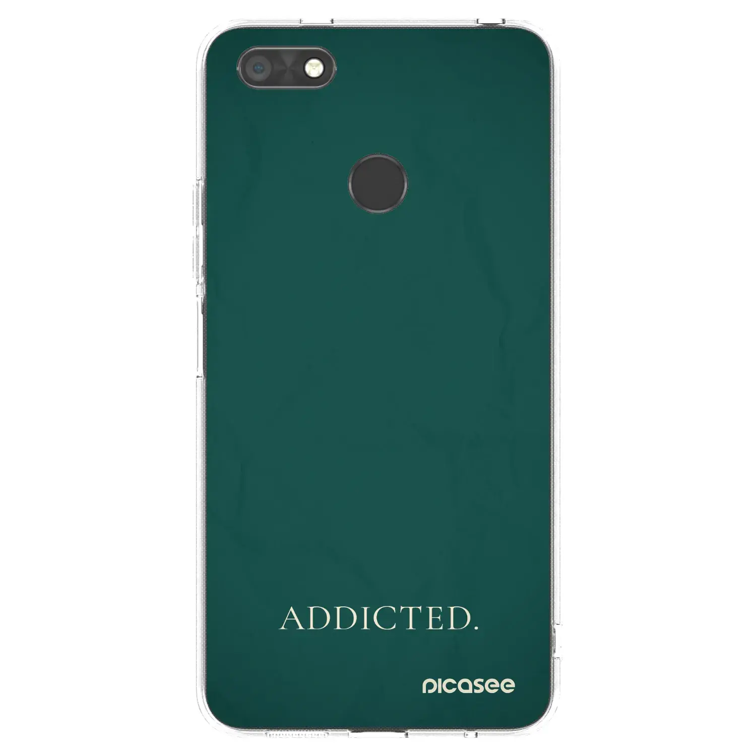 Silikonový průhledný obal pro Huawei P9 Lite Mini - Addicted