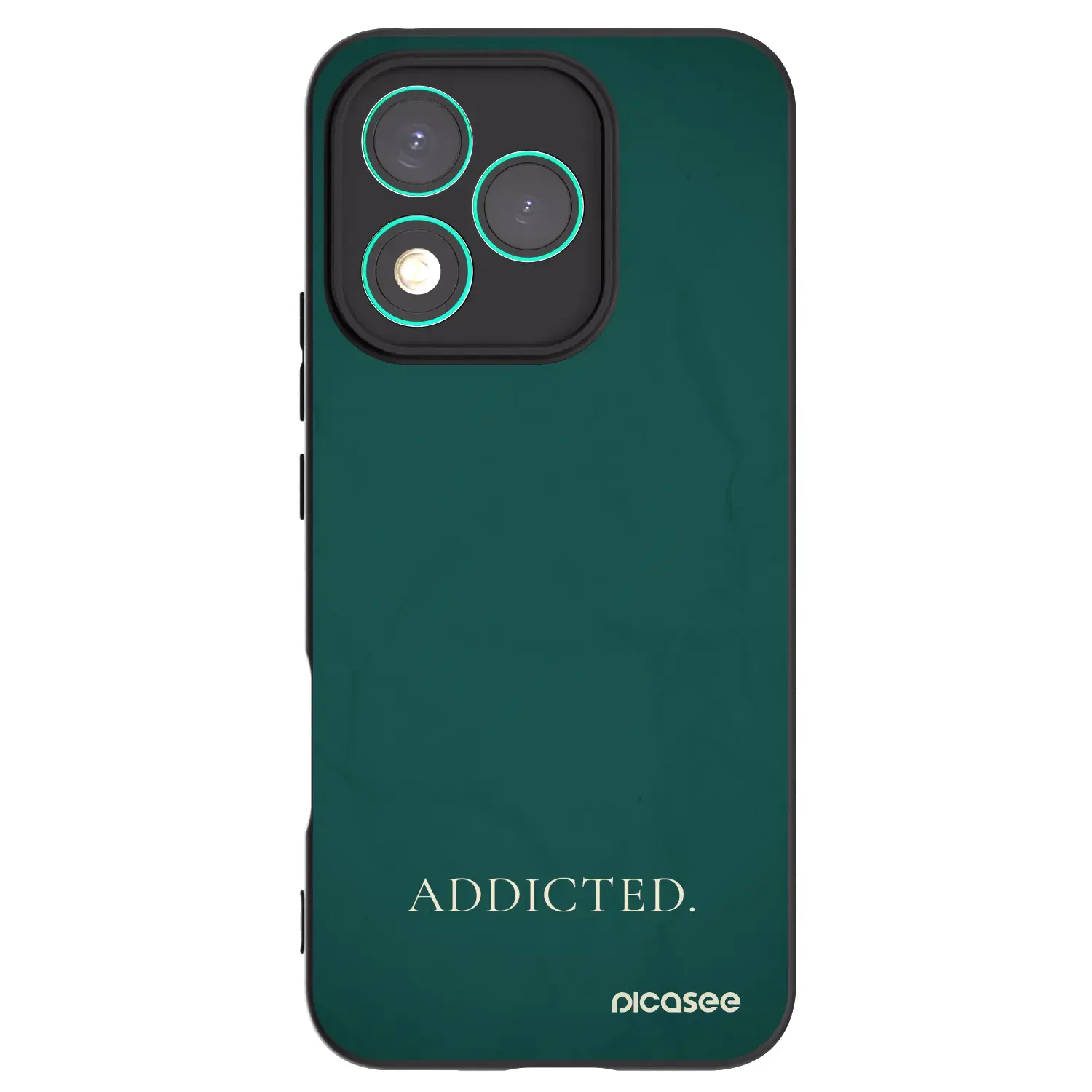 Silikonový černý obal pro Honor 400 Lite 5G - Addicted