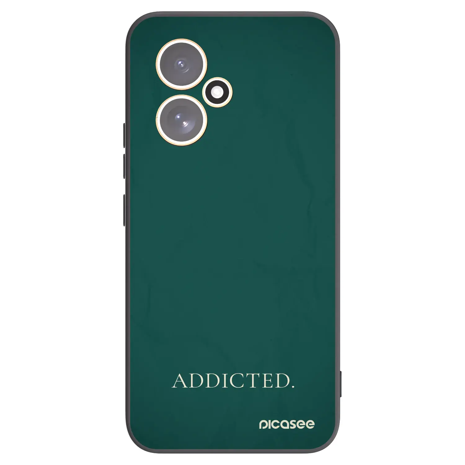 Silikonový černý obal pro Honor 400 5G - Addicted