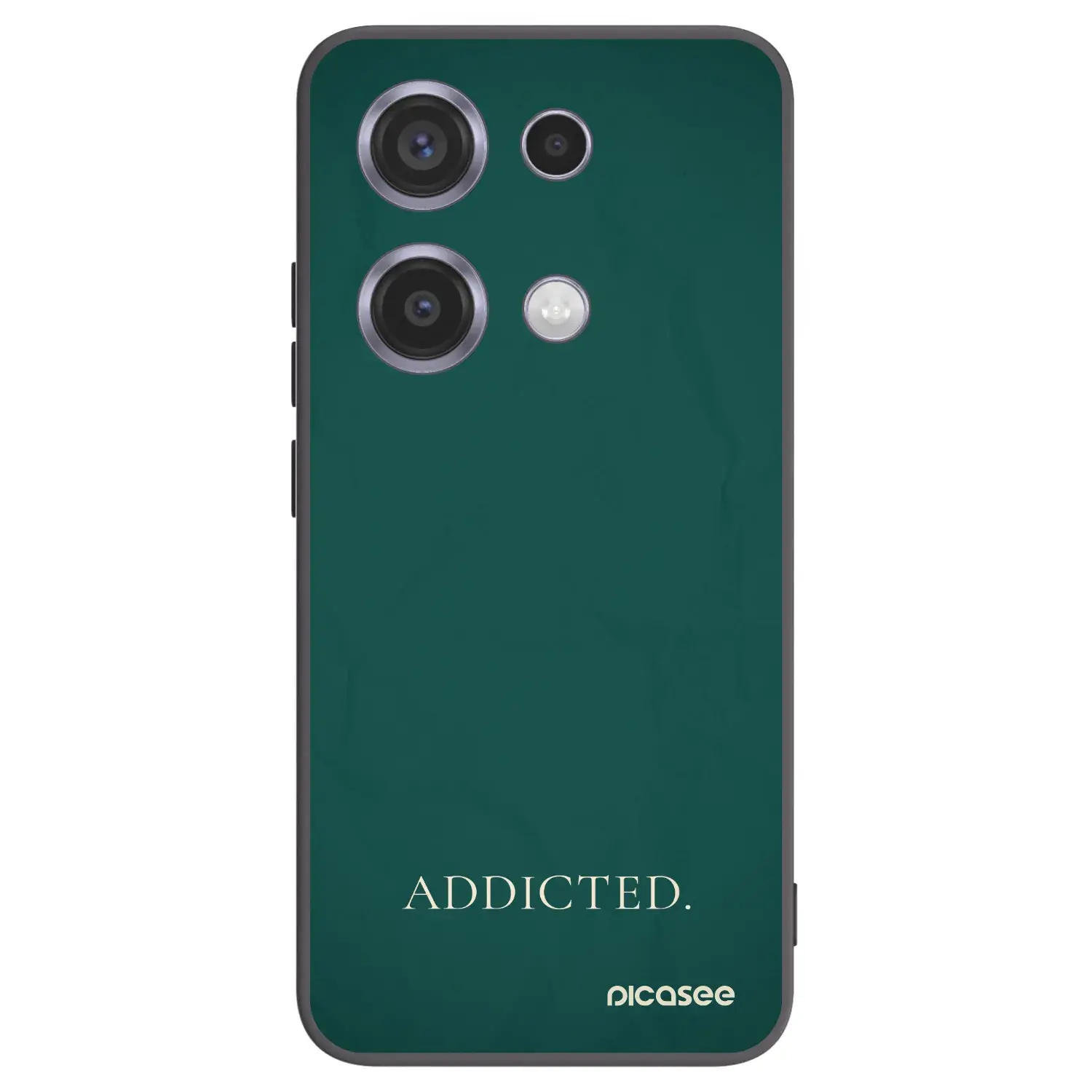 Silikonový černý obal pro Xiaomi Redmi Note 14S - Addicted