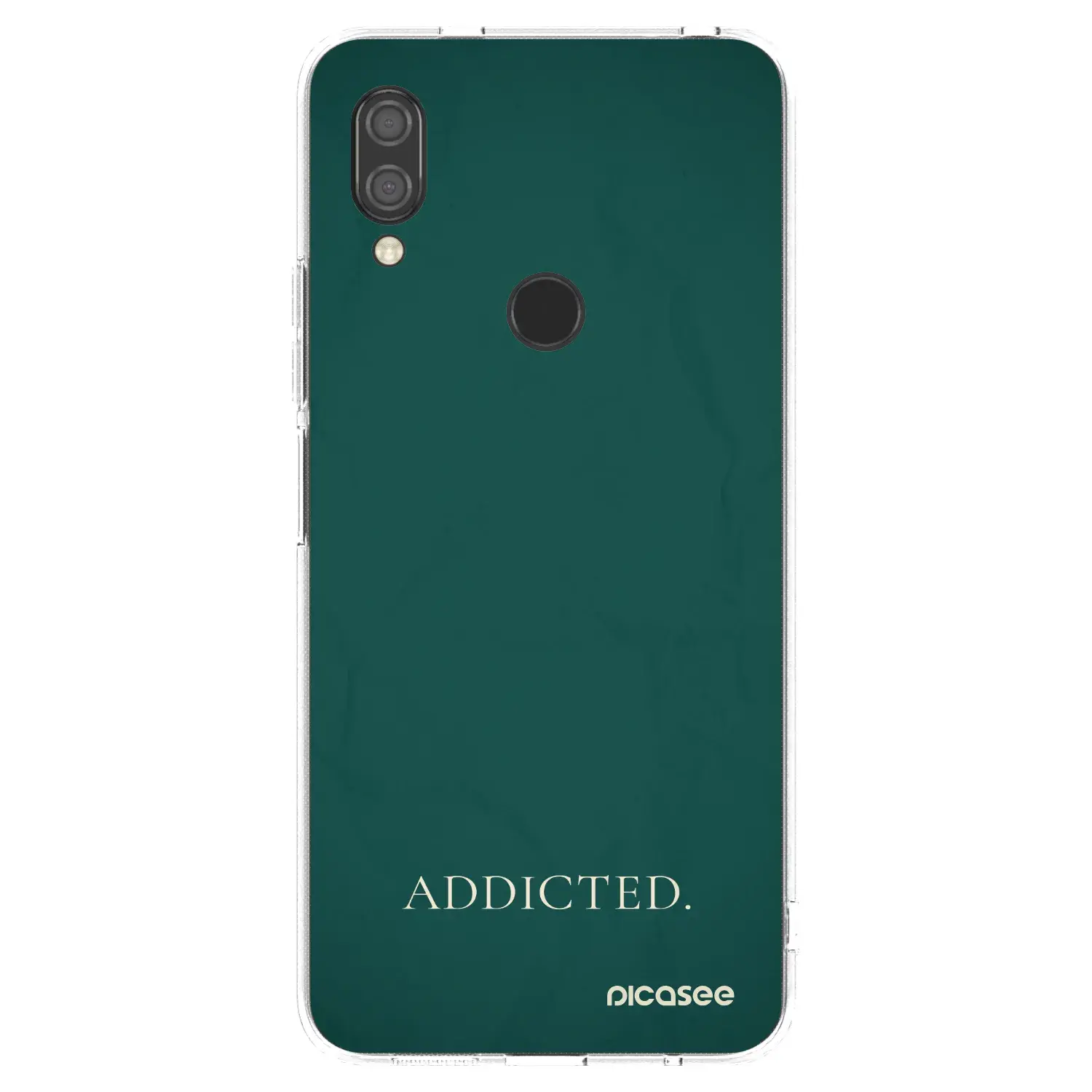 Silikonový průhledný obal pro Xiaomi Redmi 7 - Addicted