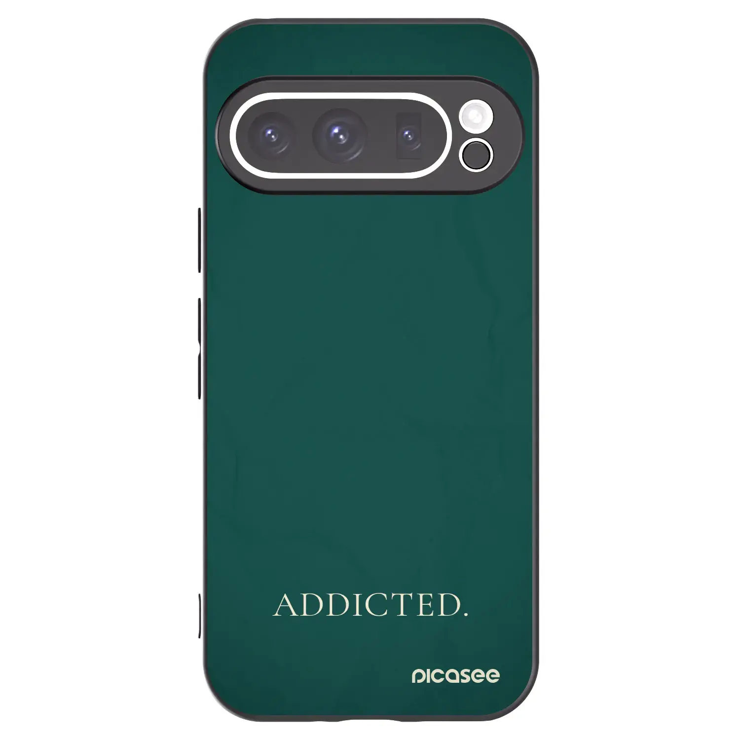 Silikonový černý obal pro Google Pixel 9 Pro XL - Addicted