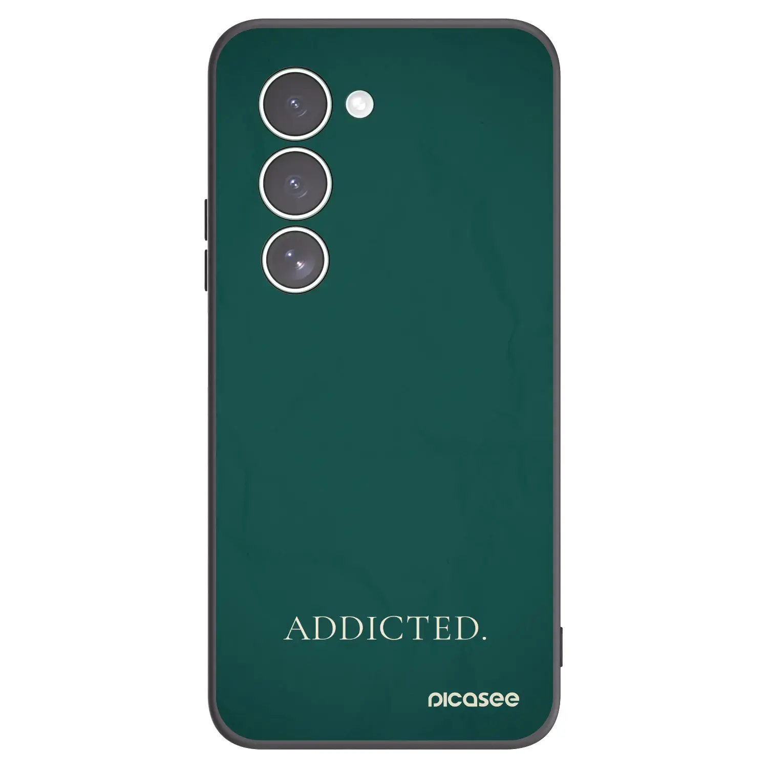 Silikonový černý obal pro Xiaomi Redmi 15 5G - Addicted