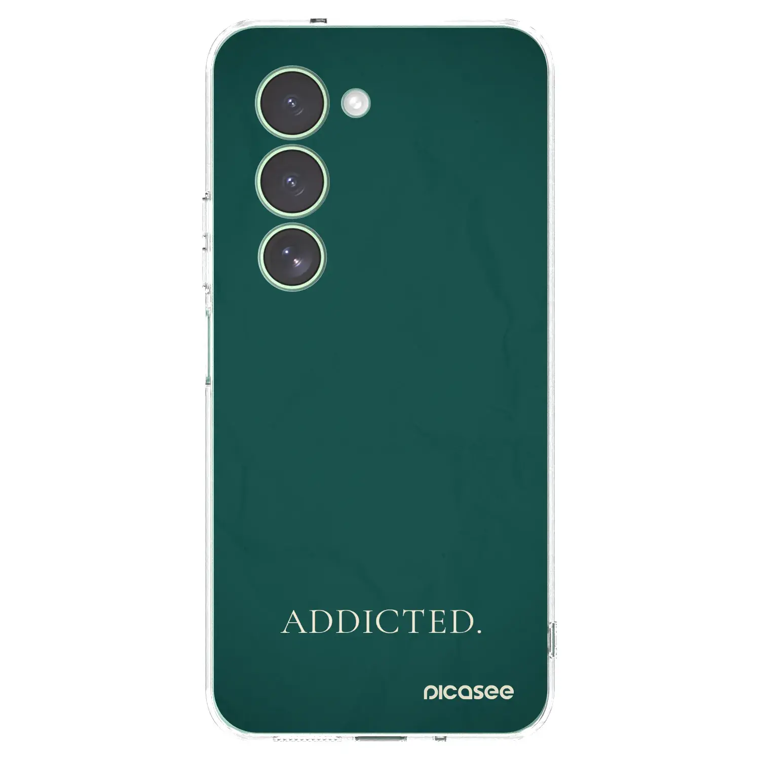 Silikonový průhledný obal pro Xiaomi Redmi 15 5G - Addicted