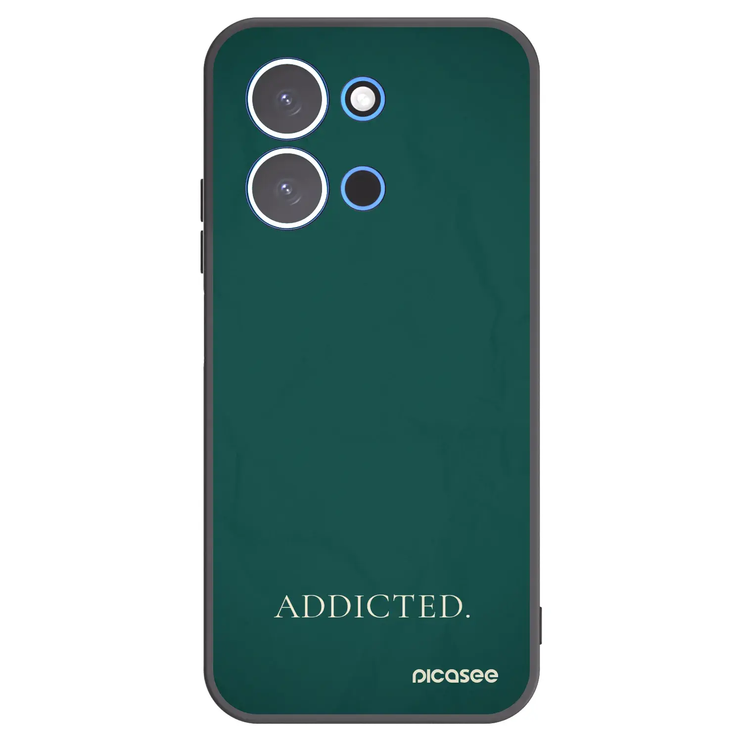 Silikonový černý obal pro Xiaomi Redmi 15C 4G - Addicted
