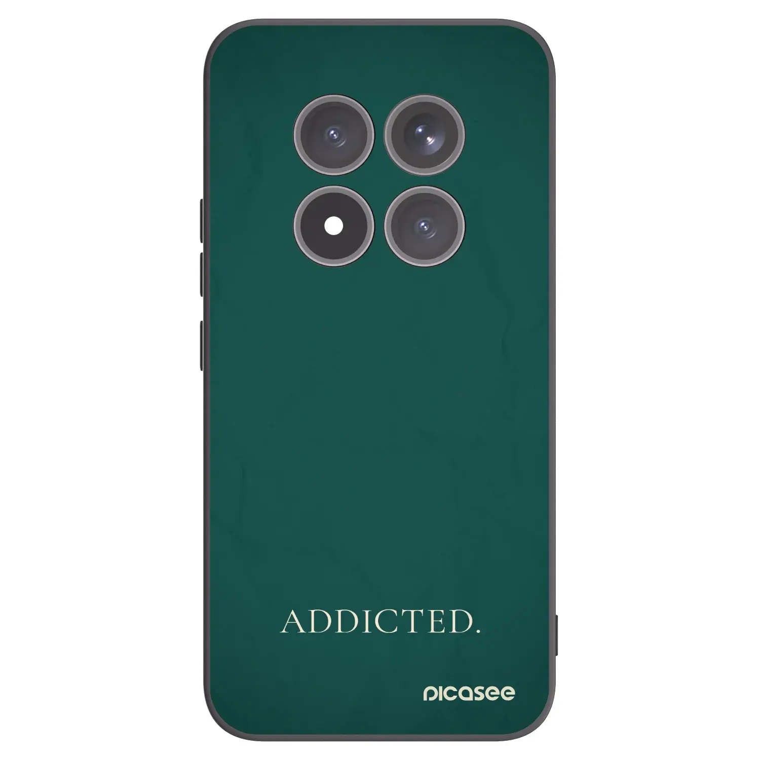 Silikonový černý obal pro Xiaomi Redmi Note 15 Pro+ - Addicted