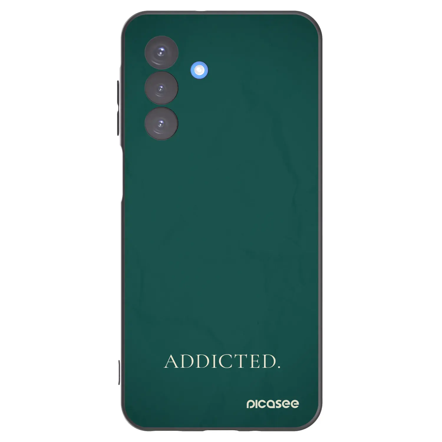 Silikonový černý obal pro Samsung Galaxy A17 5G - Addicted