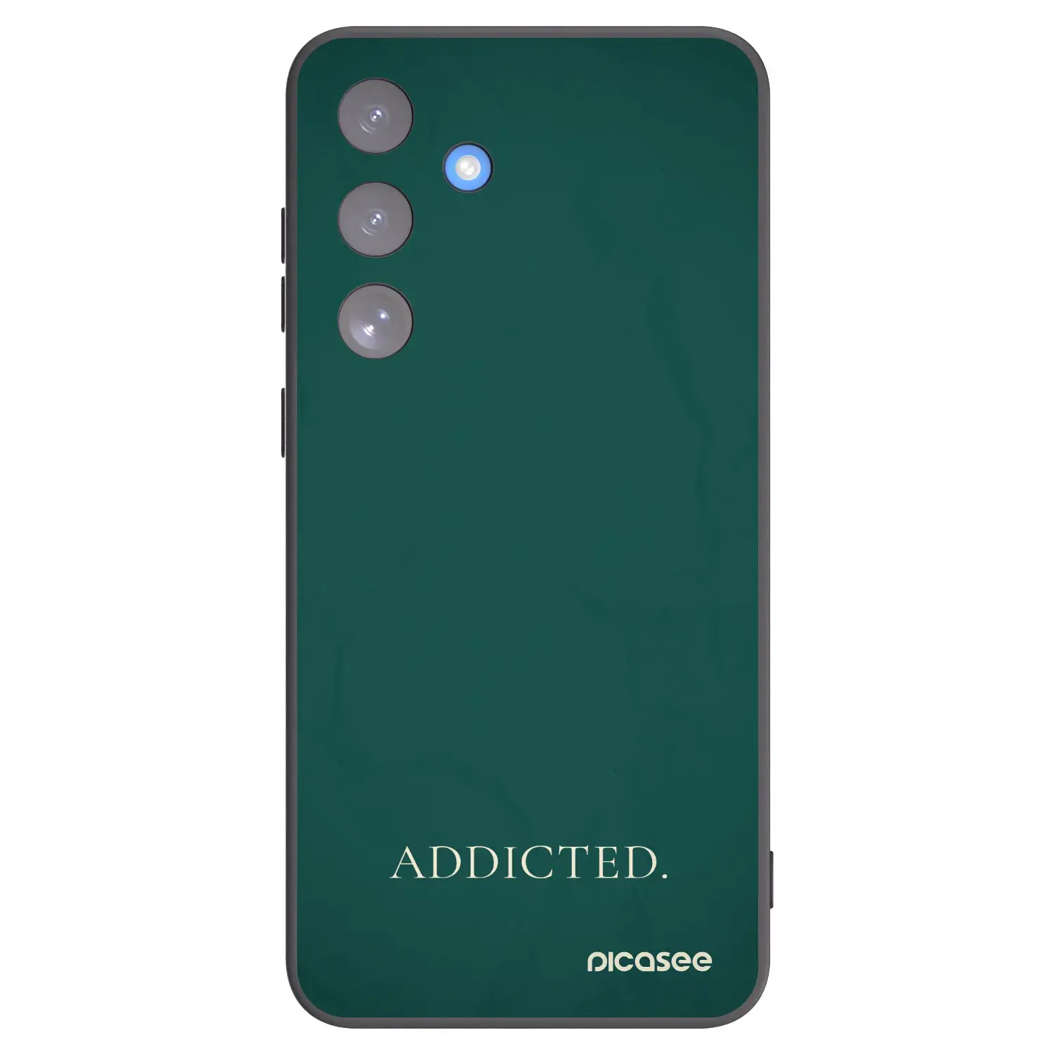 Silikonový černý obal pro Samsung Galaxy S25 FE 5G - Addicted