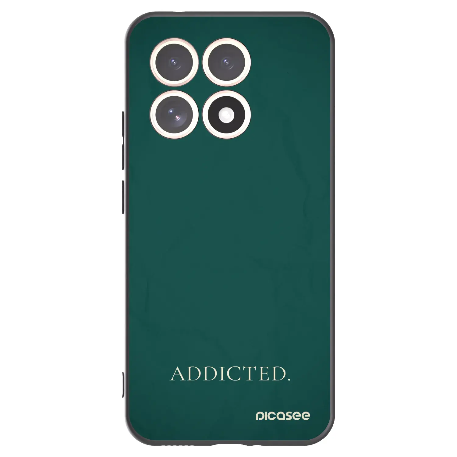 Silikonový černý obal pro Xiaomi 15T - Addicted