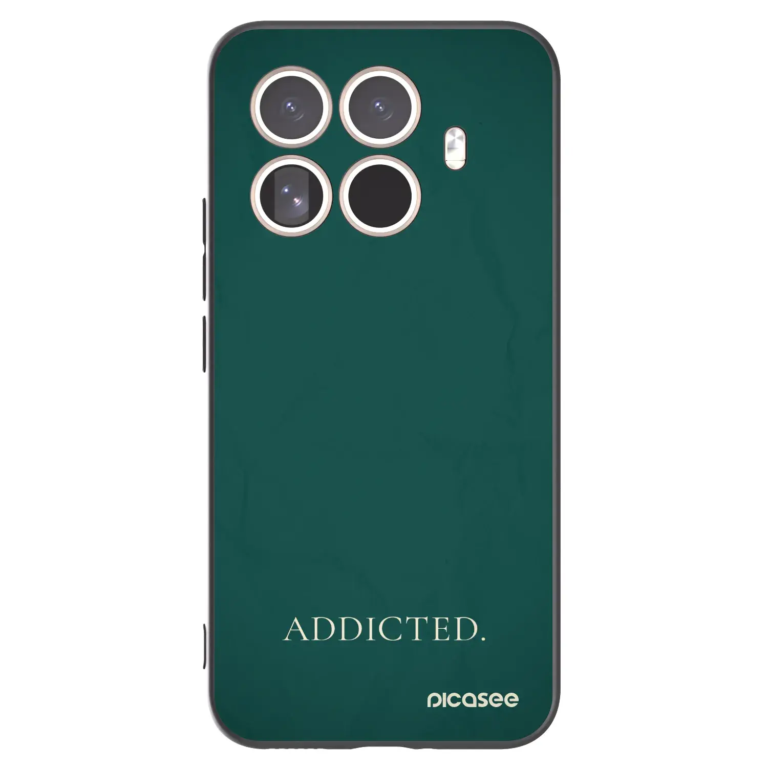 Silikonový černý obal pro Xiaomi 15T Pro - Addicted