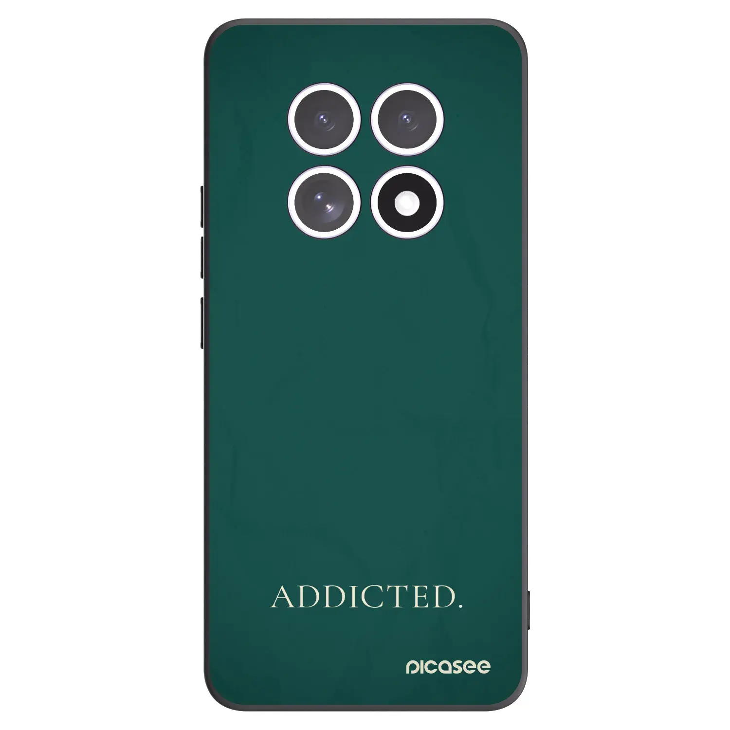 Silikonový černý obal pro Xiaomi Redmi Note 15 4G - Addicted