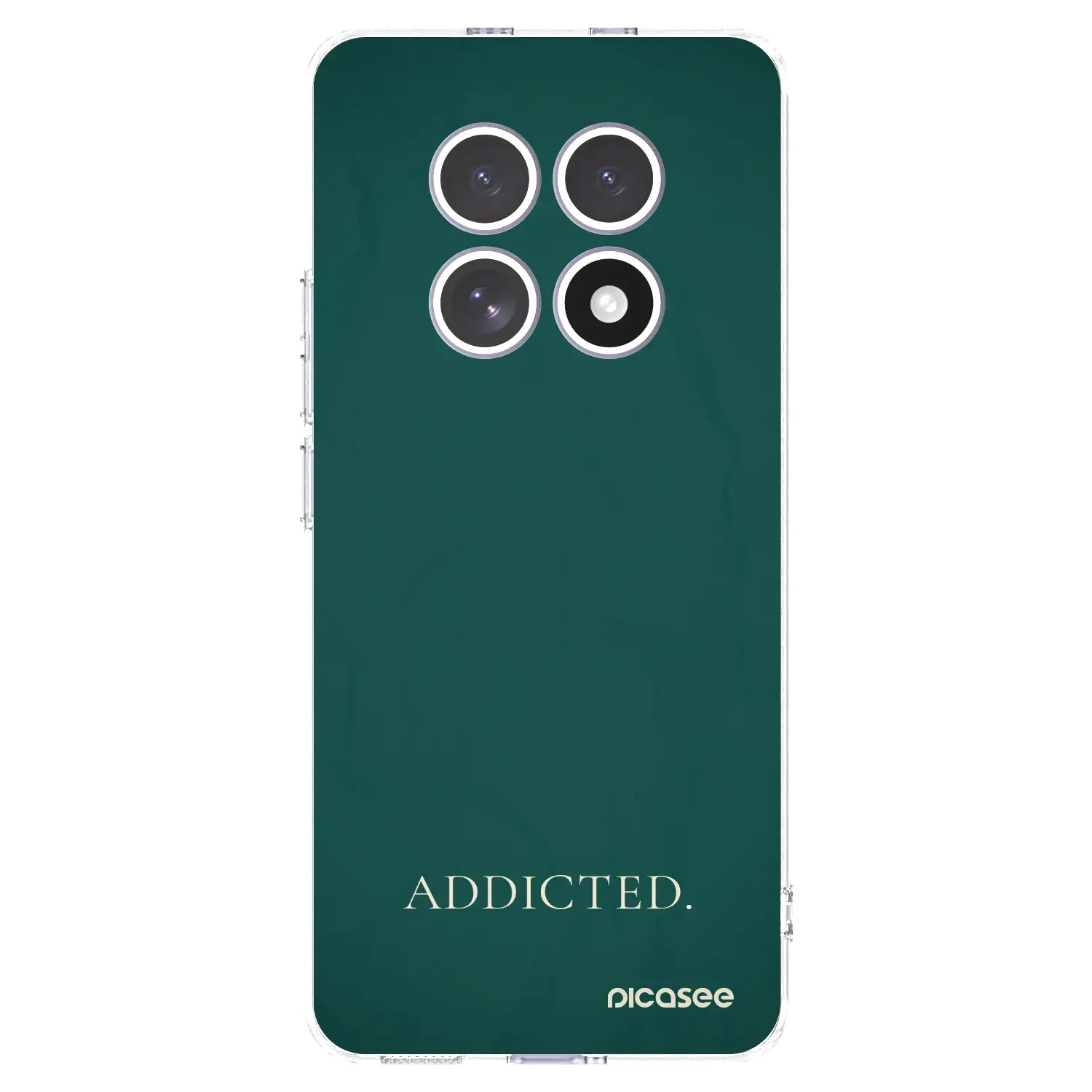 Silikonový průhledný obal pro Xiaomi Redmi Note 15 4G - Addicted