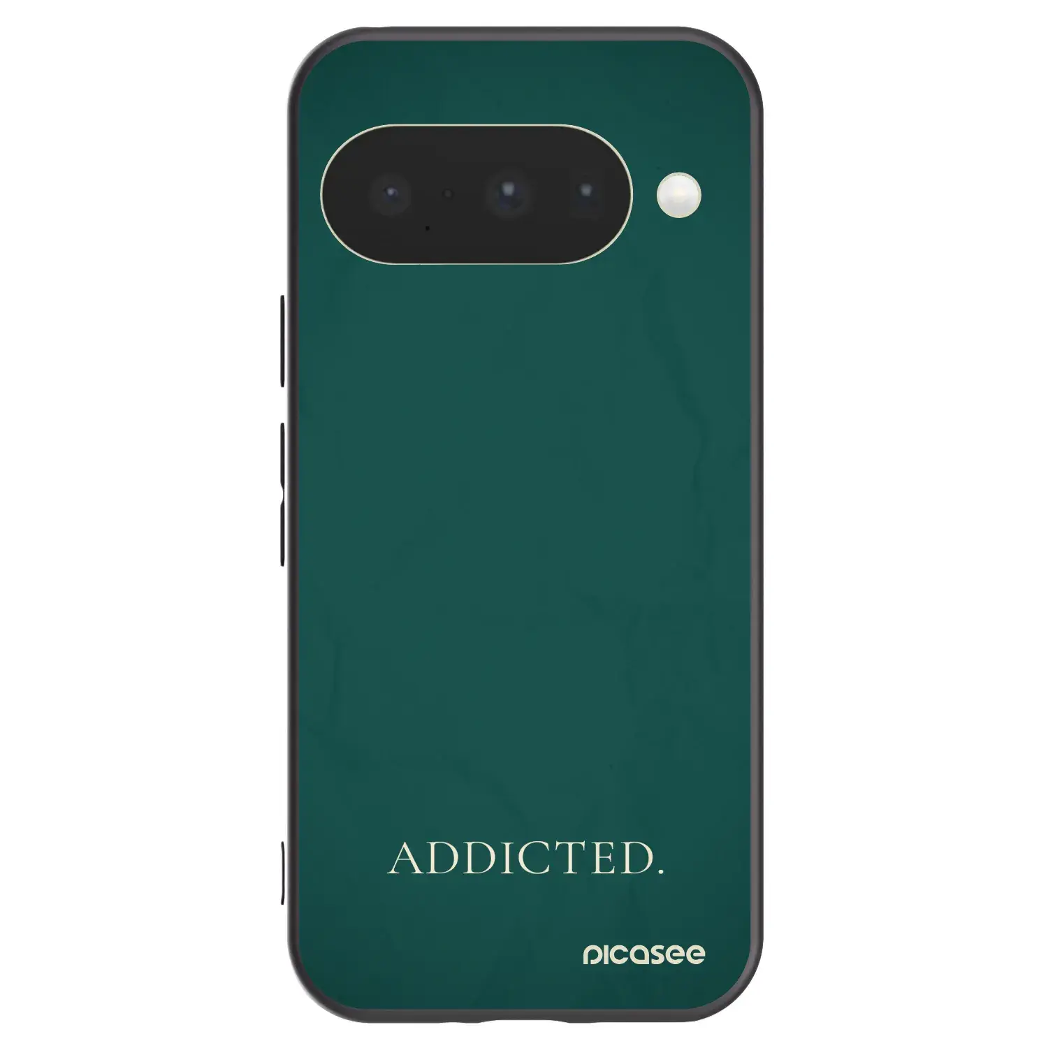 Silikonový černý obal pro Google Pixel 10 - Addicted