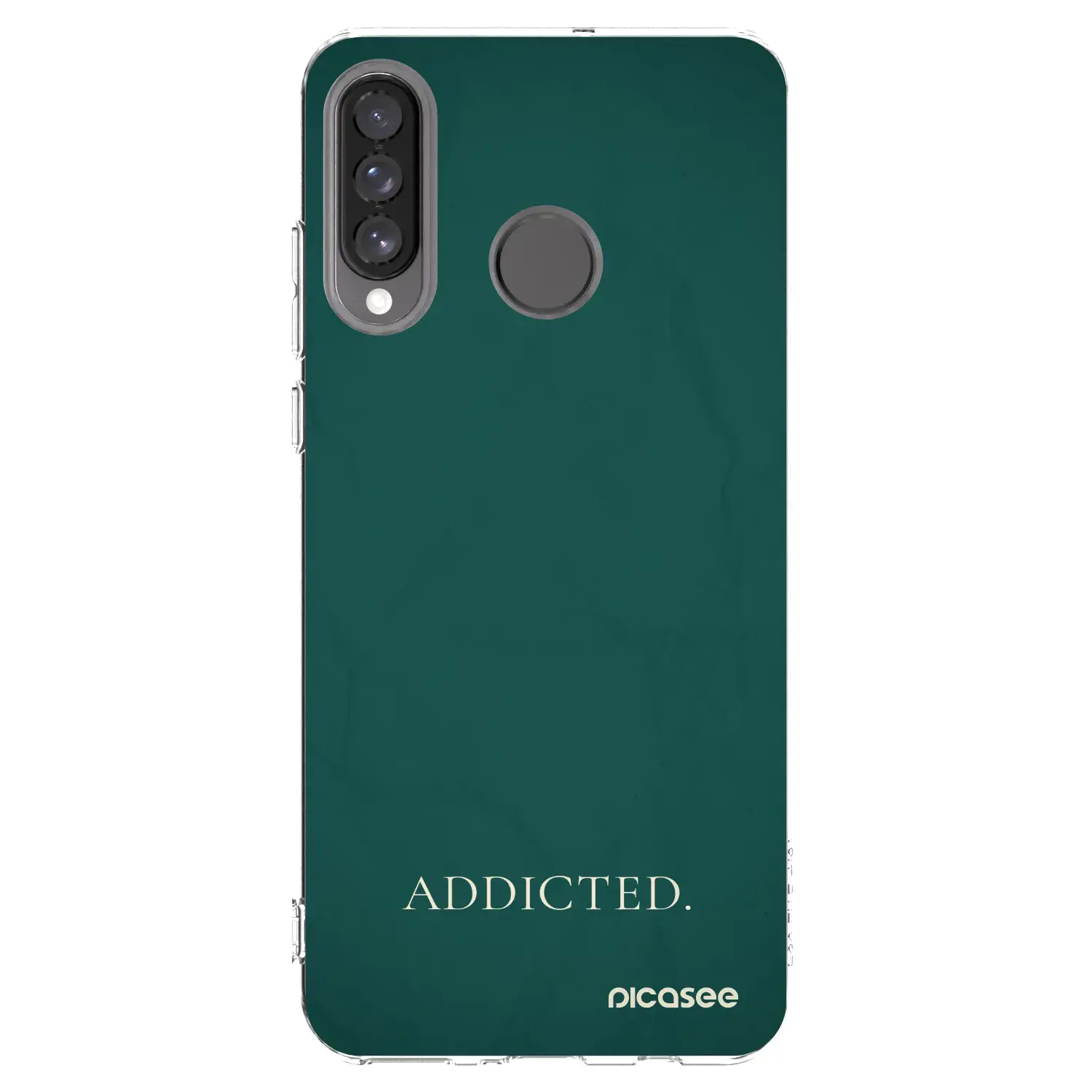 Silikonový průhledný obal pro Huawei P30 Lite - Addicted