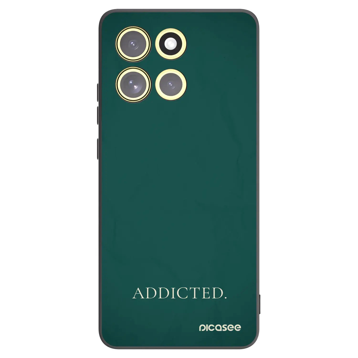 Silikonový černý obal pro Motorola Moto G86 Power 5G - Addicted