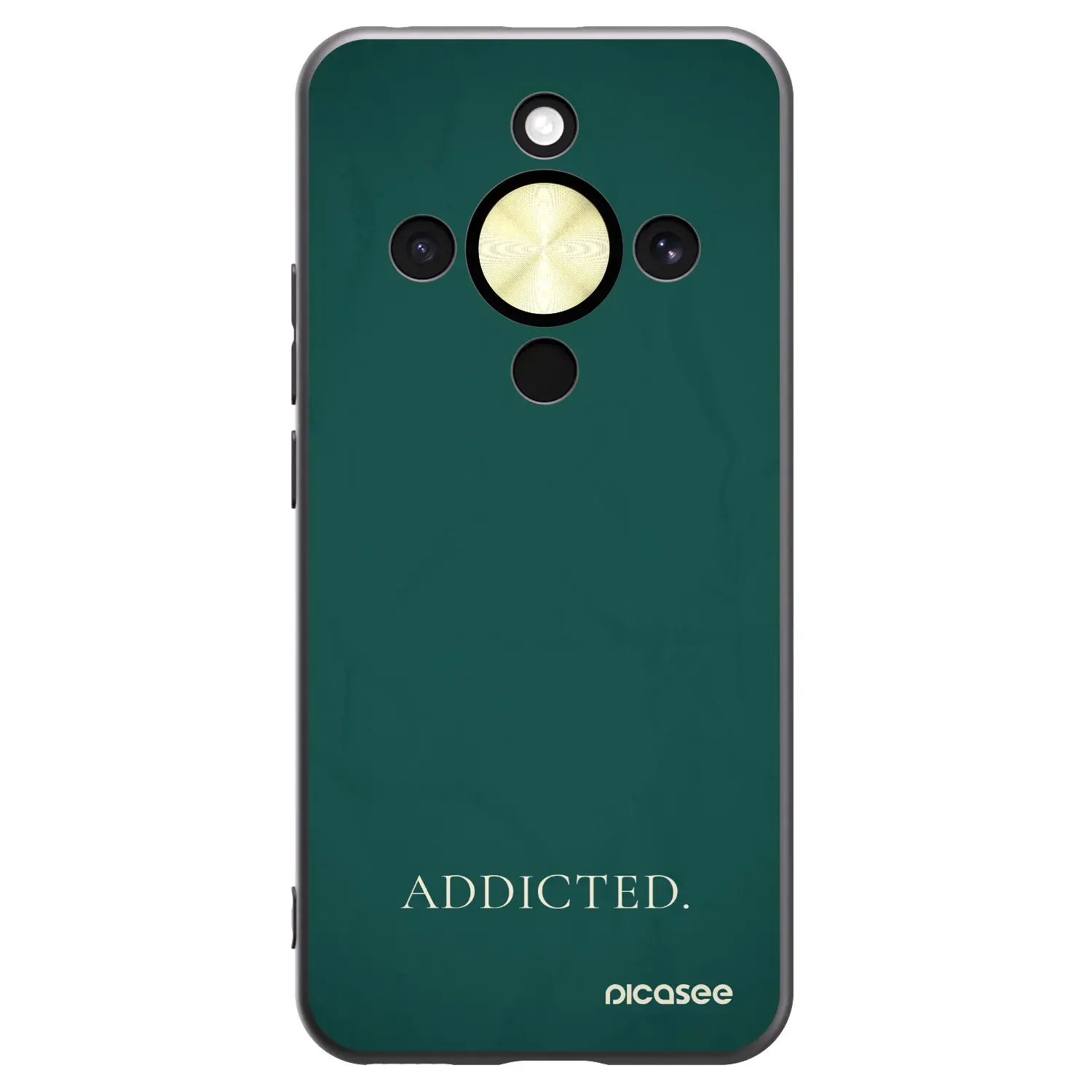 Silikonový černý obal pro Honor Magic8 Lite 5G - Addicted