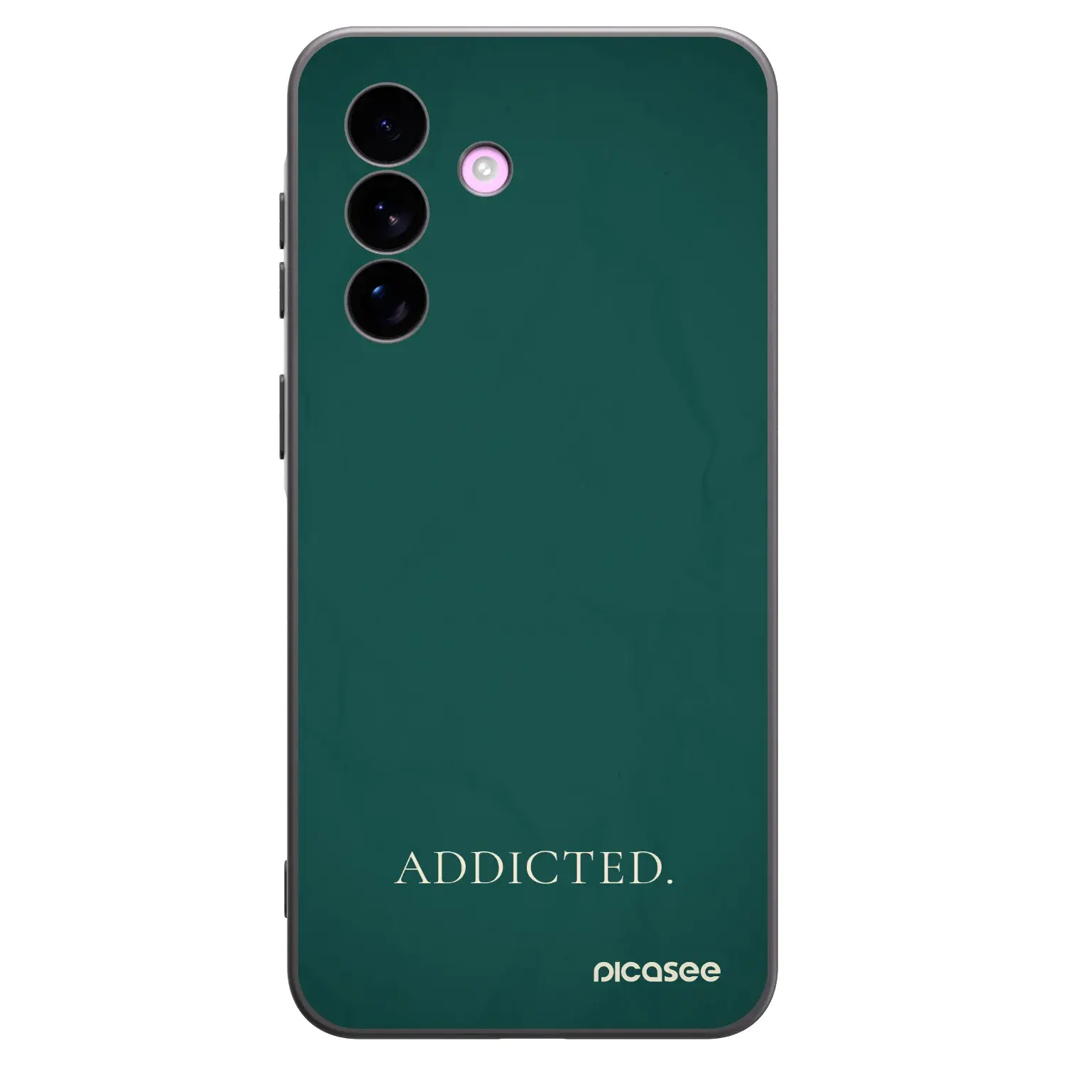 Silikonový černý obal pro Samsung Galaxy A57 5G - Addicted