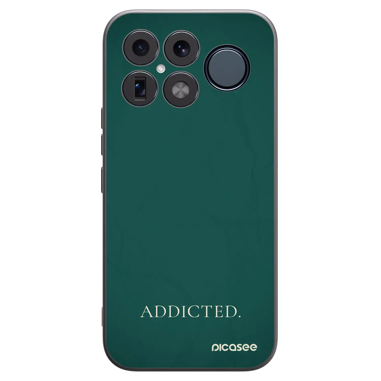 Silikonový černý obal pro Xiaomi Poco F8 Ultra - Addicted
