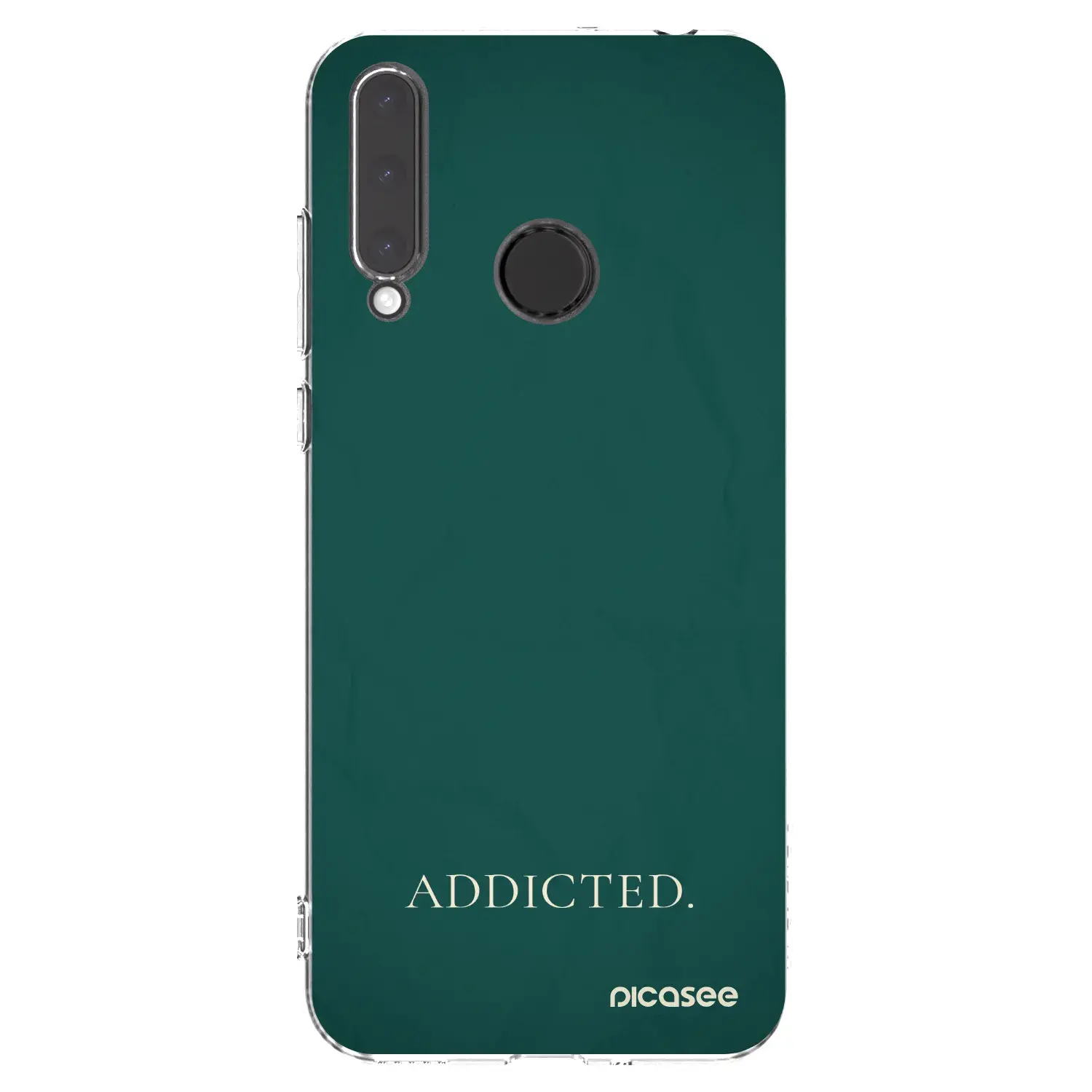 Silikonový průhledný obal pro Honor 20 Lite - Addicted