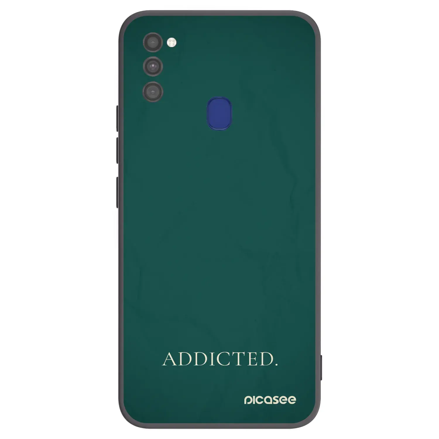 Silikonový černý obal pro Samsung Galaxy M21 M215F - Addicted
