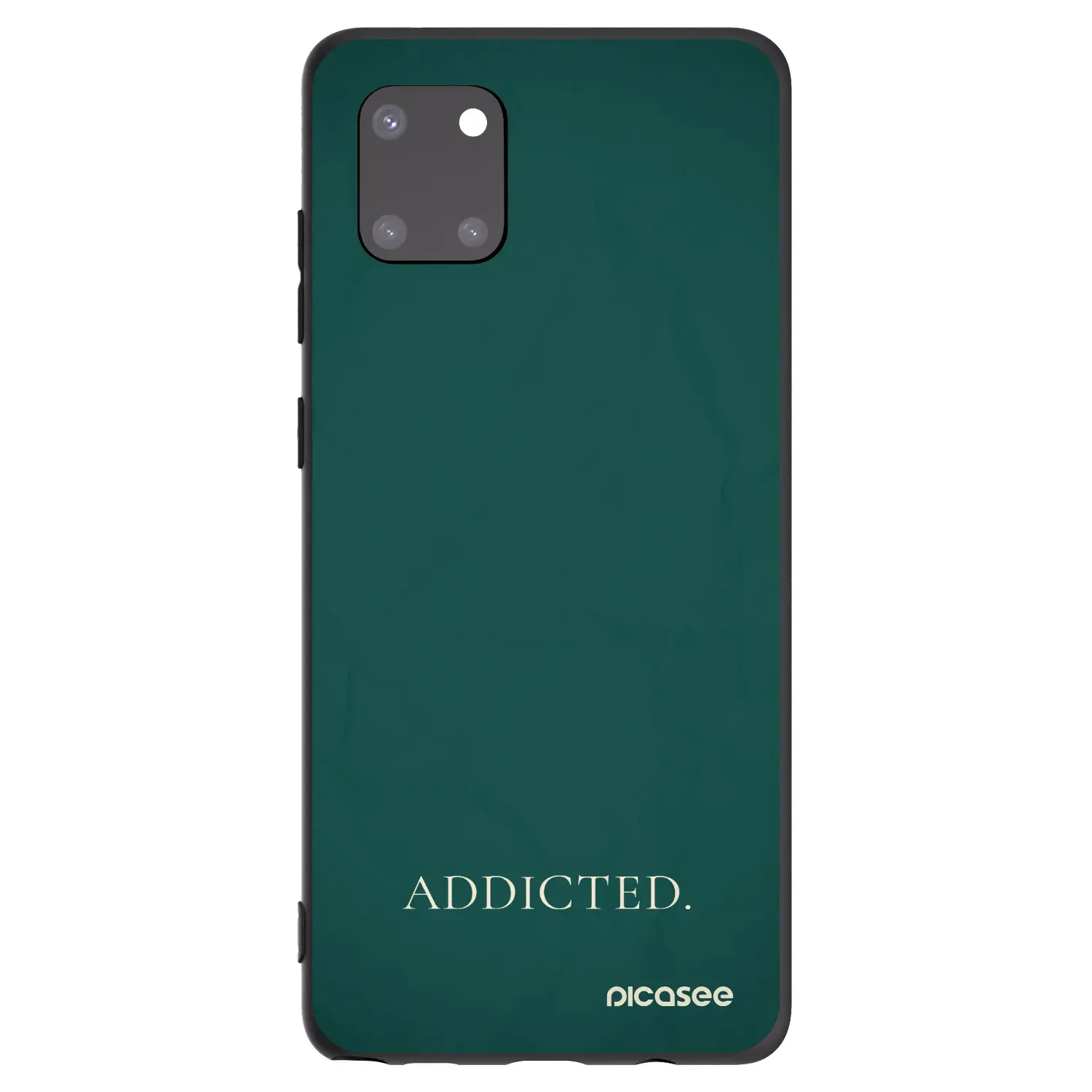 Silikonový černý obal pro Samsung Galaxy Note 10 Lite N770F - Addicted