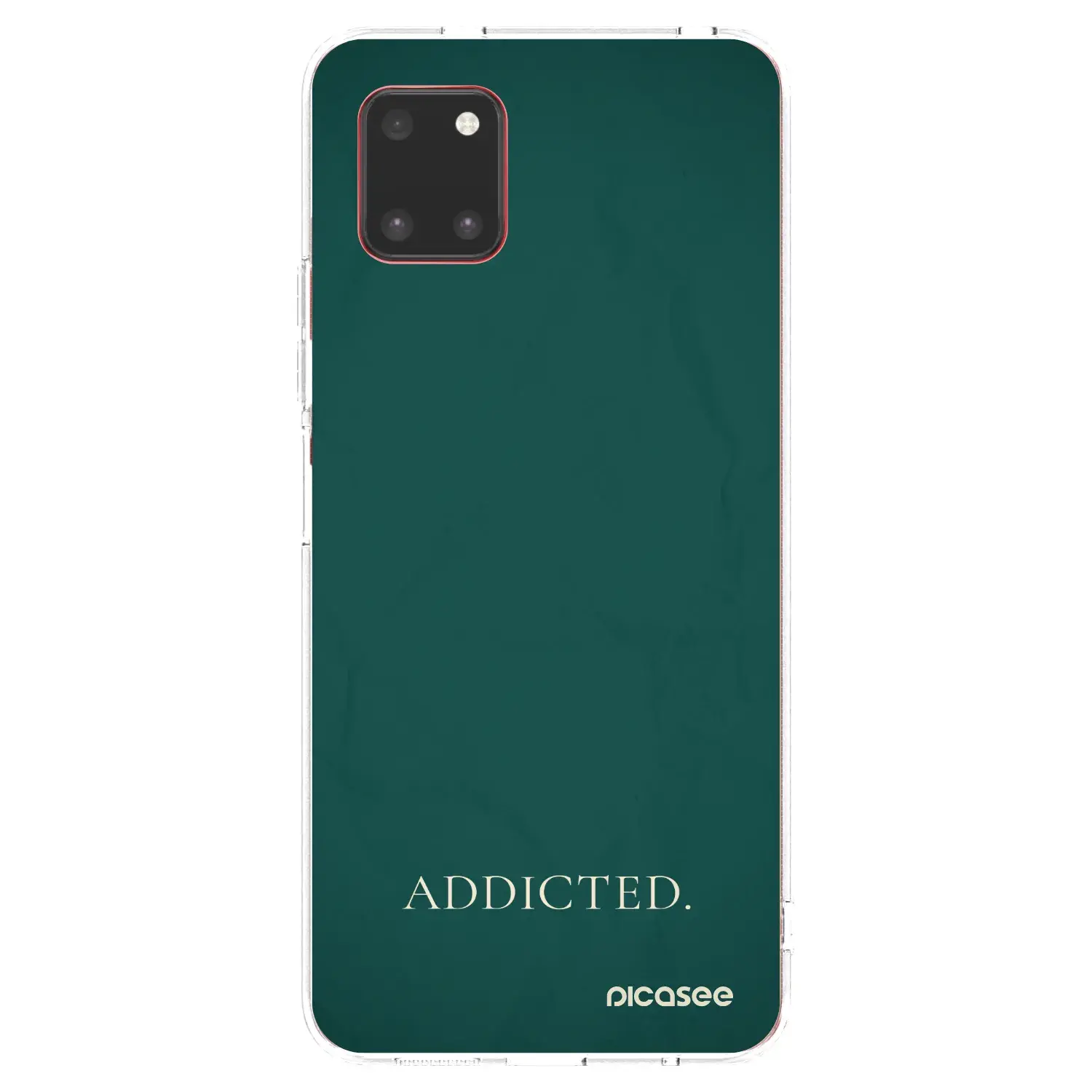 Silikonový průhledný obal pro Samsung Galaxy Note 10 Lite N770F - Addicted