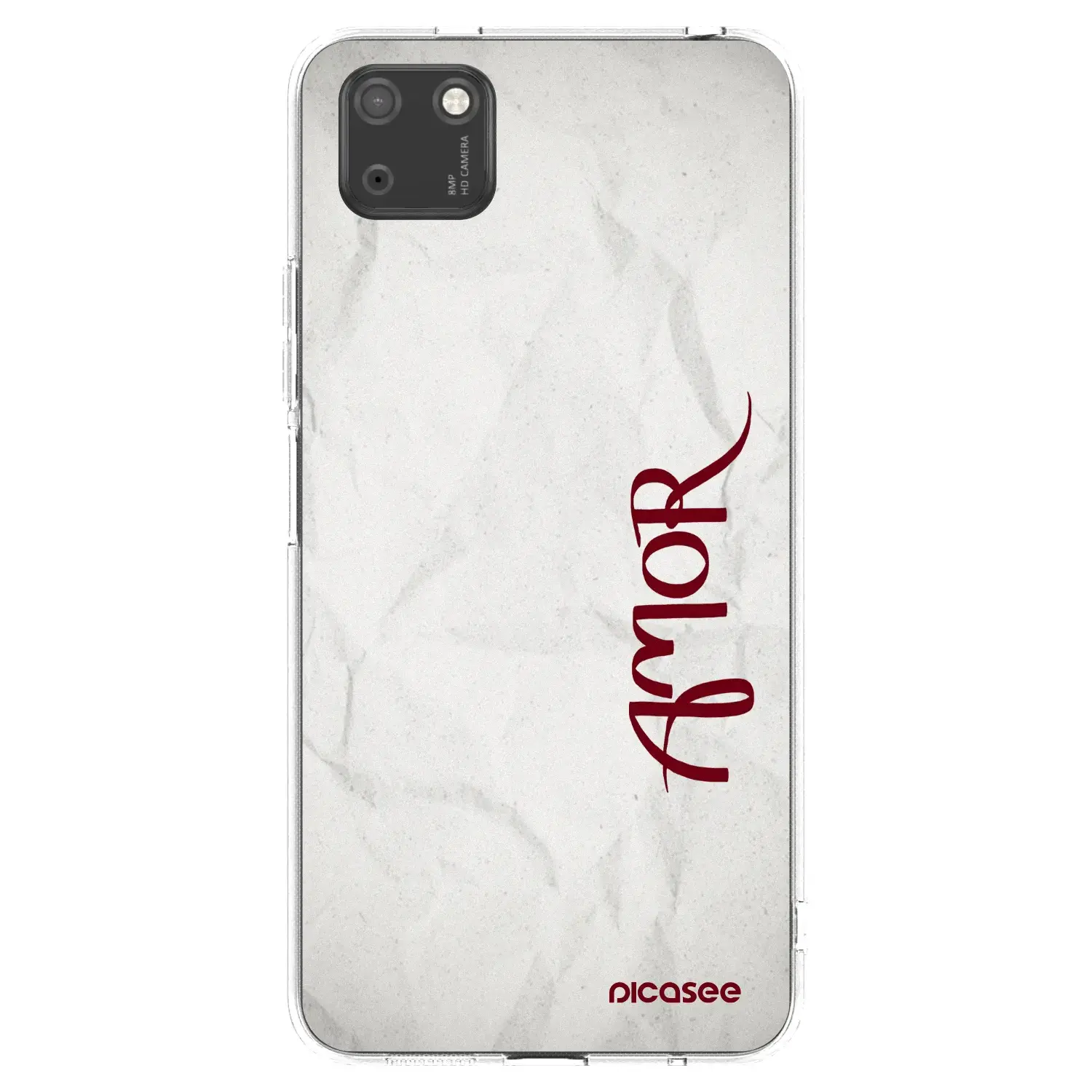 Silikonový průhledný obal pro Huawei Y5P - Amor
