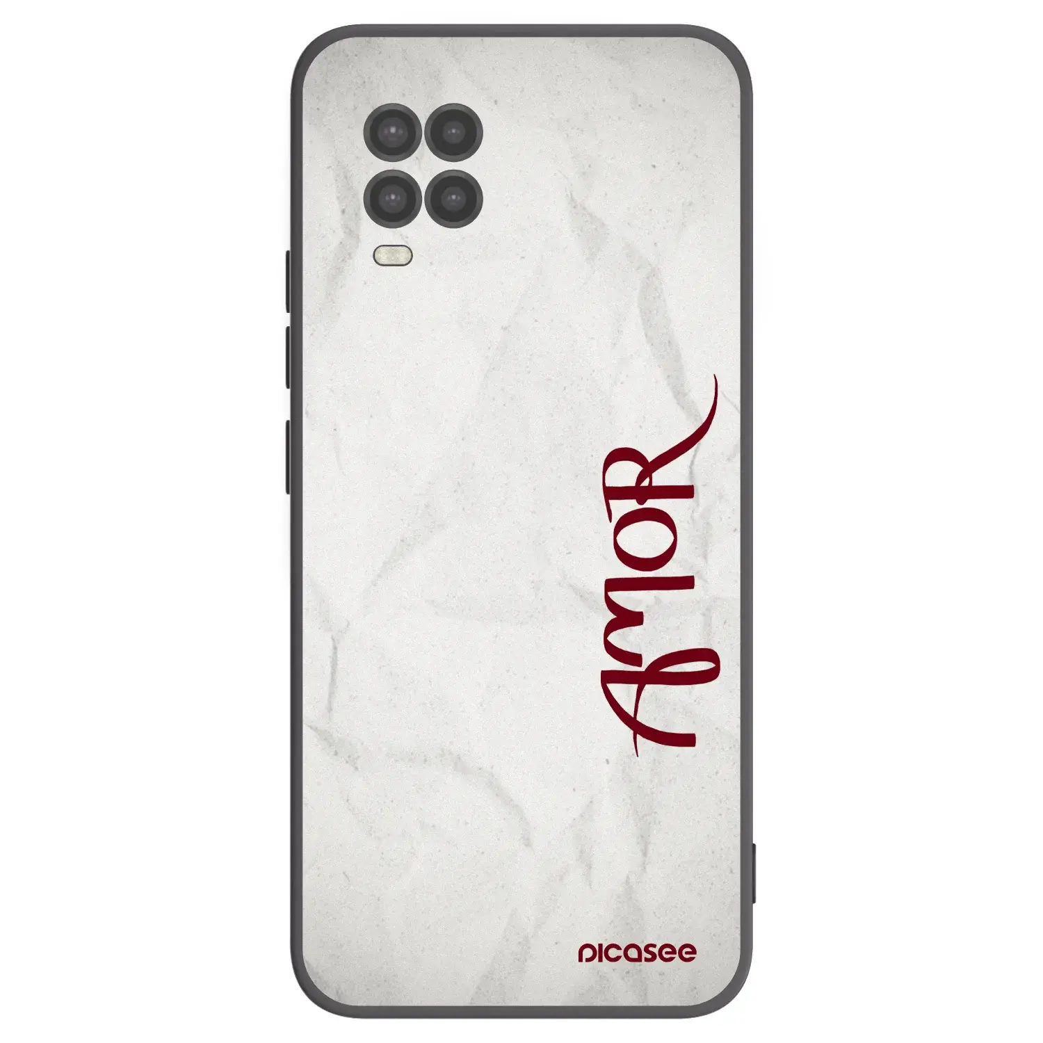 Silikonový černý obal pro Xiaomi Mi 10 Lite - Amor