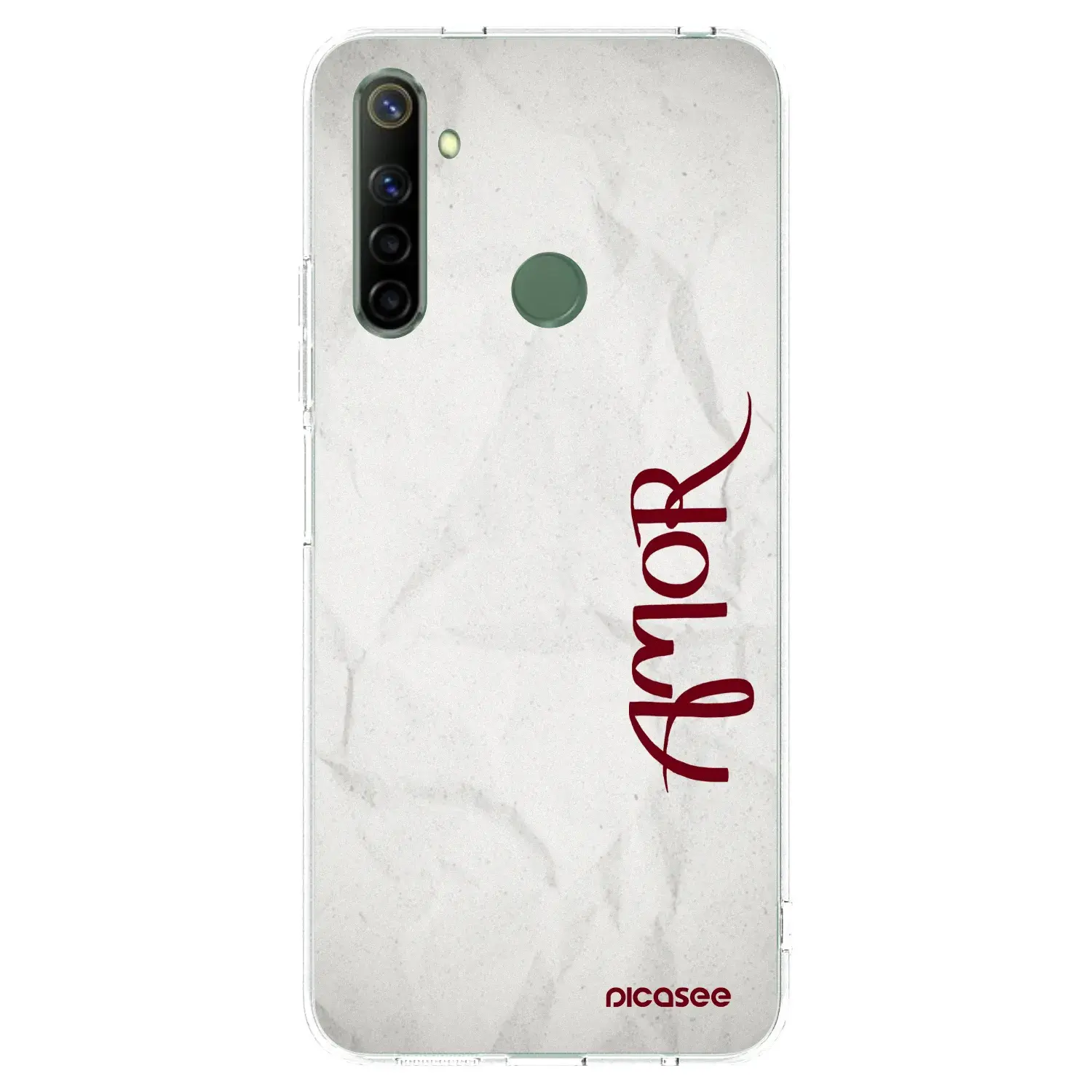Silikonový průhledný obal pro Realme 6i - Amor