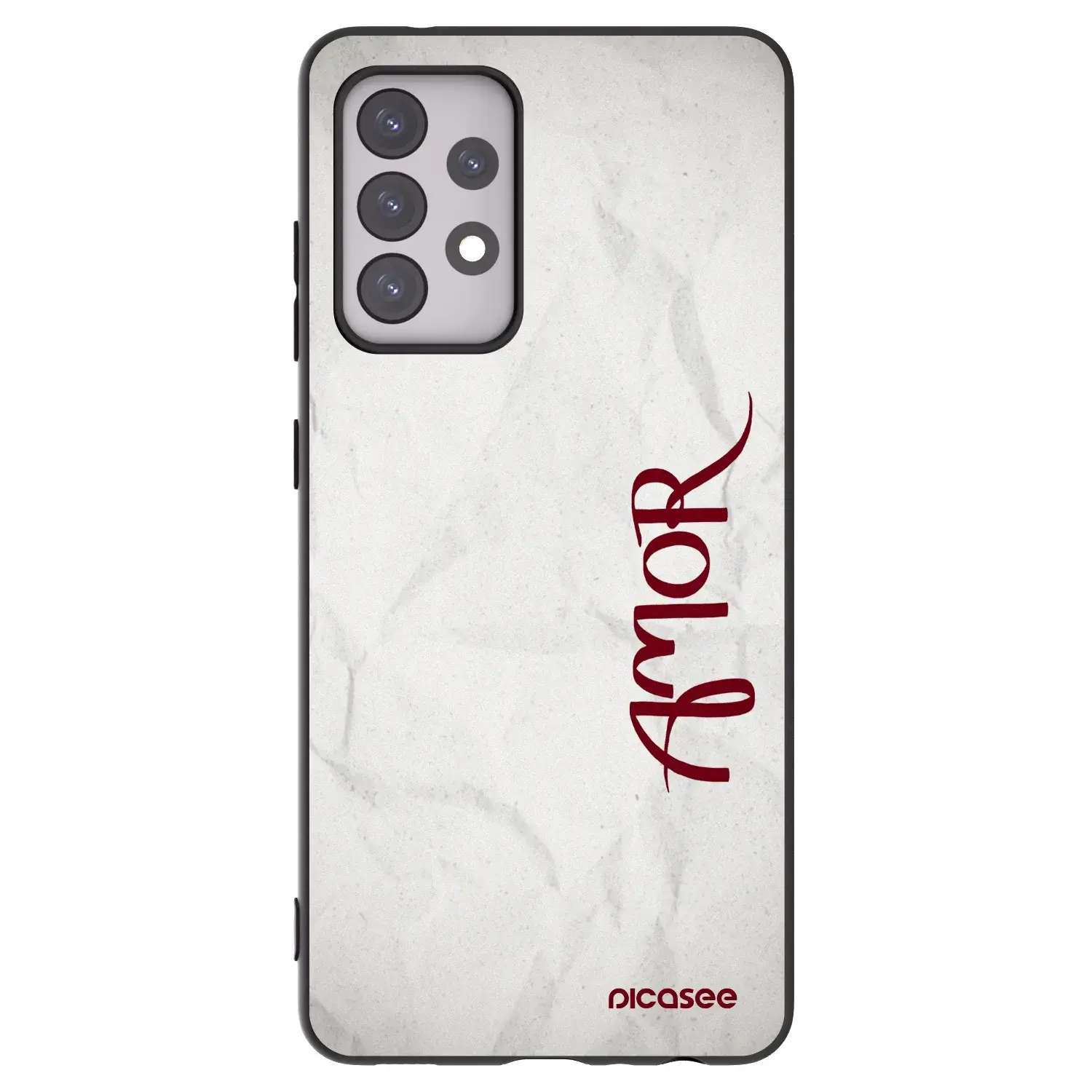 Silikonový černý obal pro Samsung Galaxy A52 5G A525F - Amor