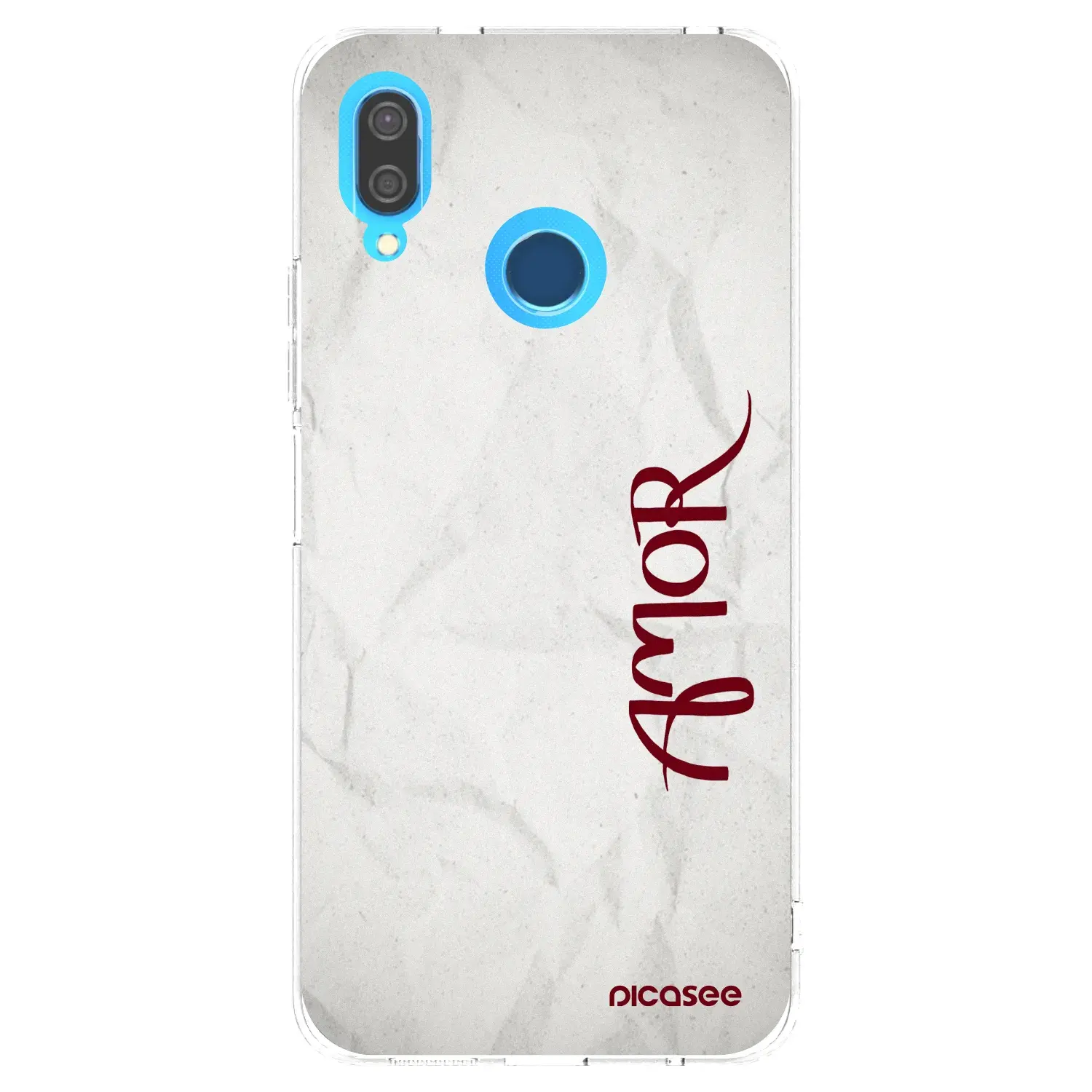 Silikonový průhledný obal pro Huawei P20 Lite - Amor