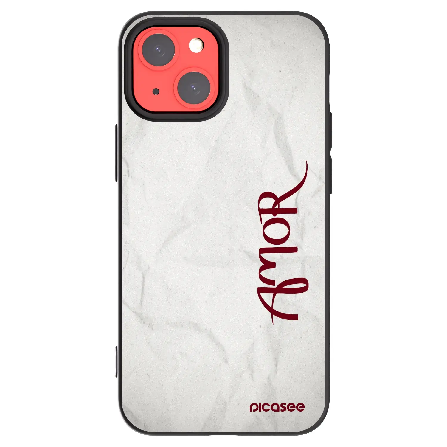 Silikonový černý obal pro Apple iPhone 13 mini - Amor