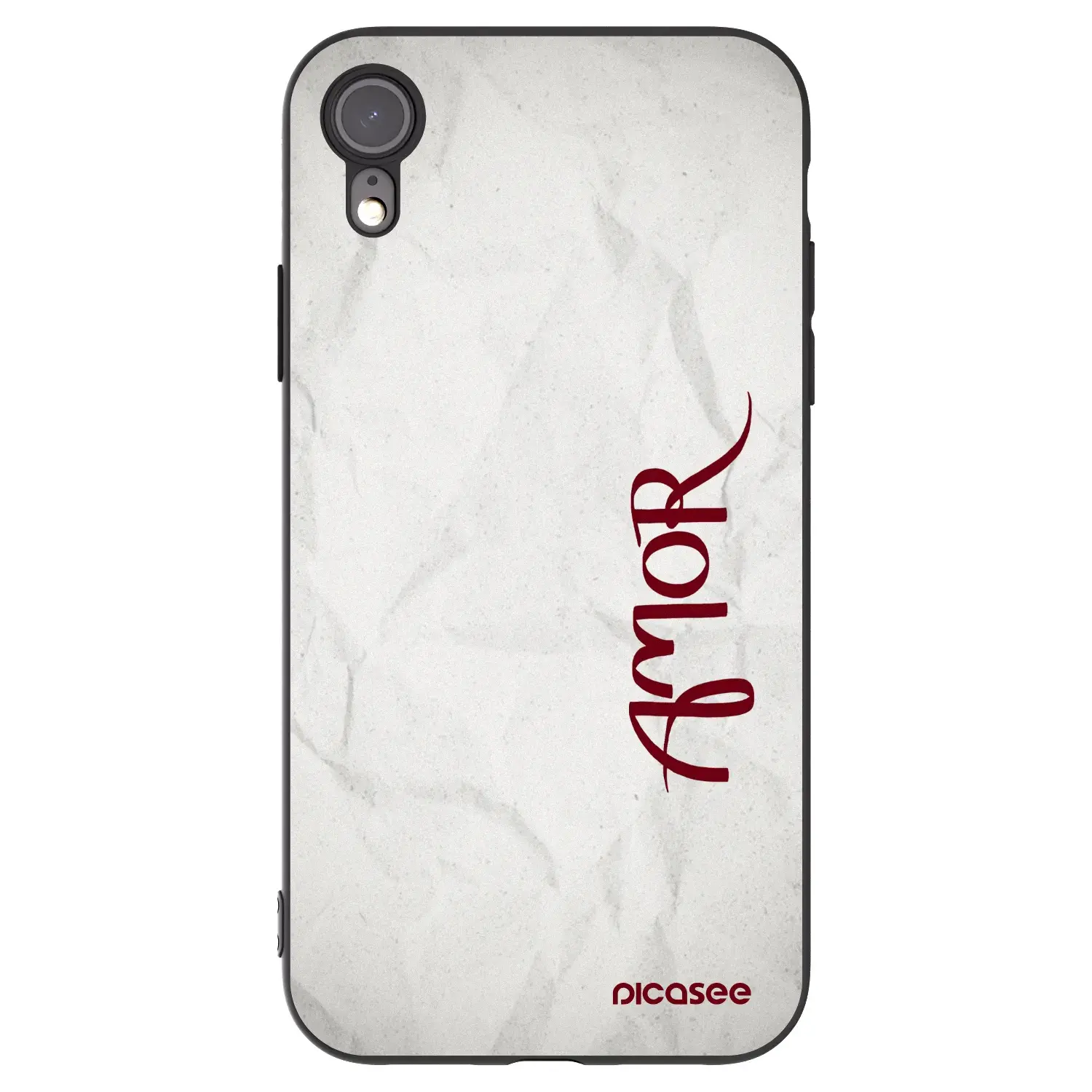 Silikonový černý obal pro Apple iPhone XR - Amor