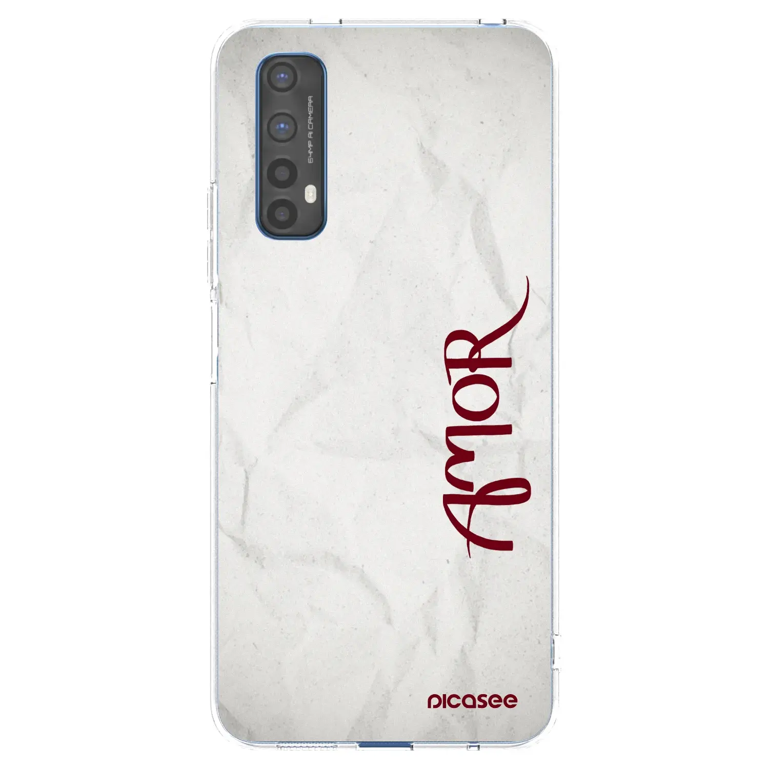 Silikonový průhledný obal pro Realme 7 - Amor