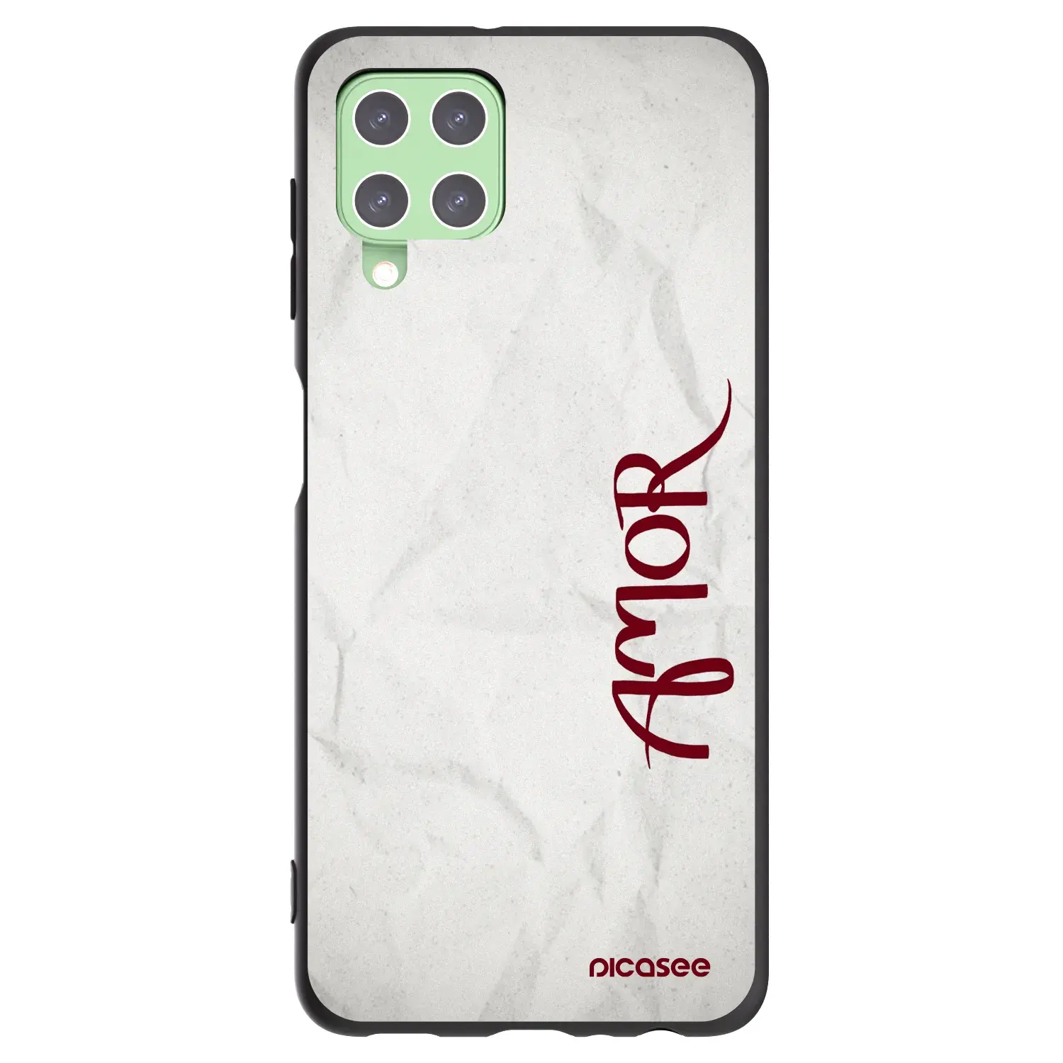 Silikonový černý obal pro Samsung Galaxy A22 A225F 4G - Amor