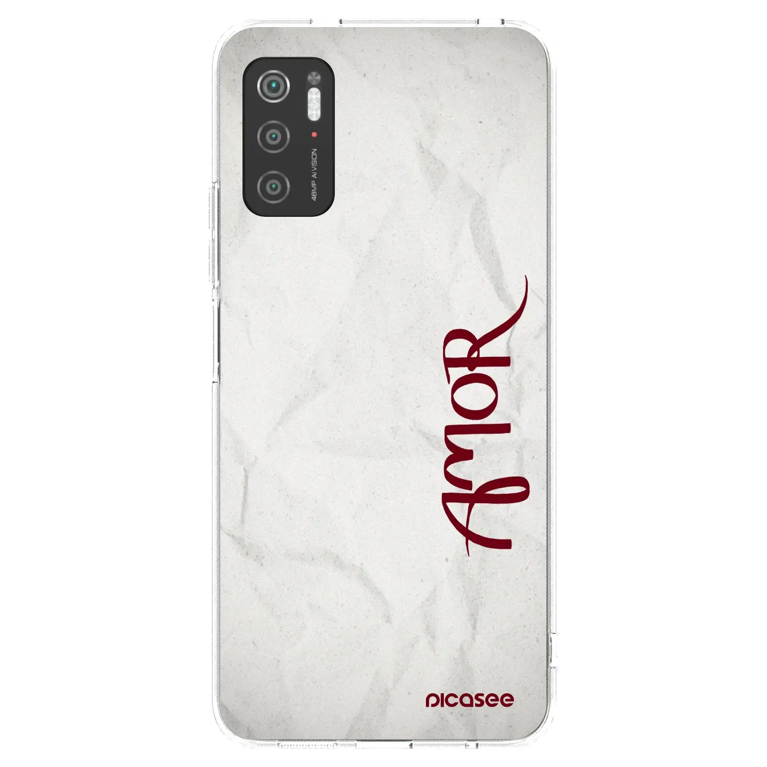 Silikonový průhledný obal pro Xiaomi Poco M3 Pro 5G - Amor