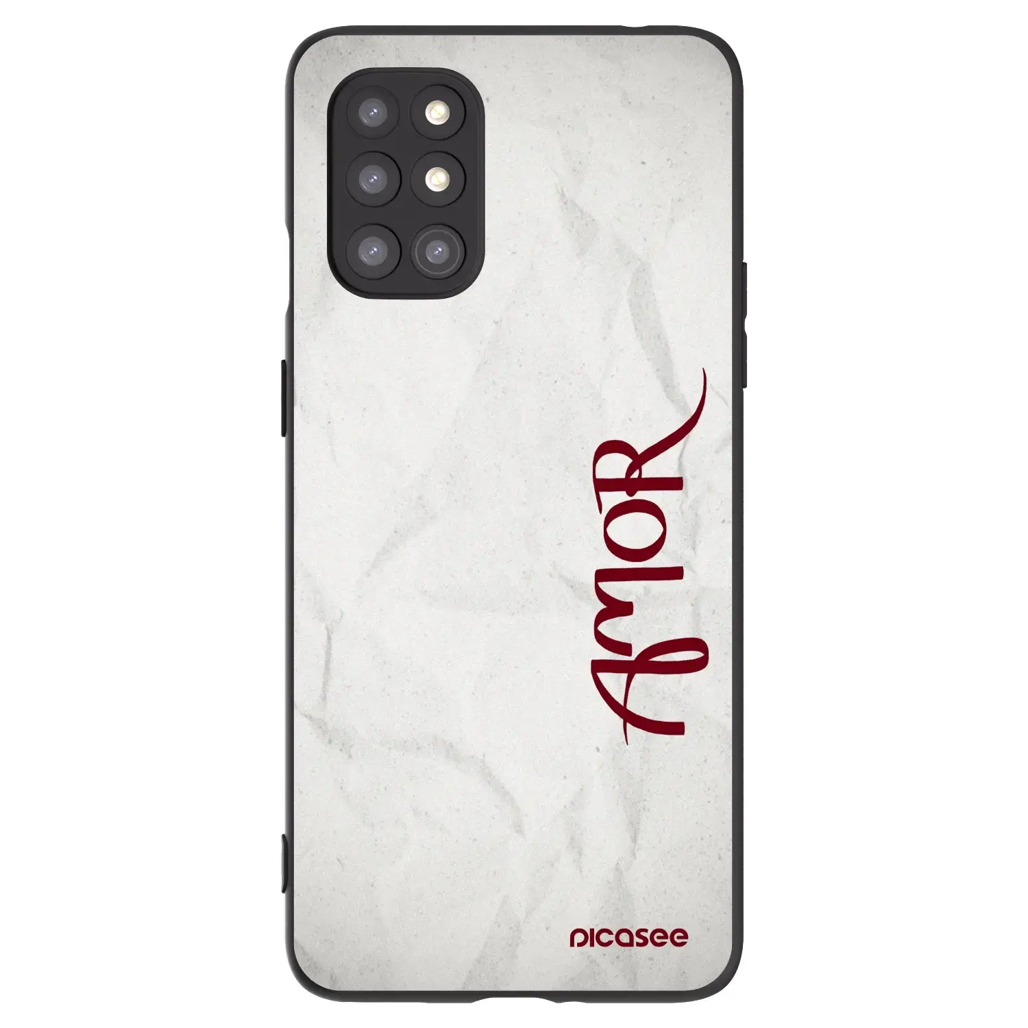 Silikonový černý obal pro OnePlus 8T - Amor