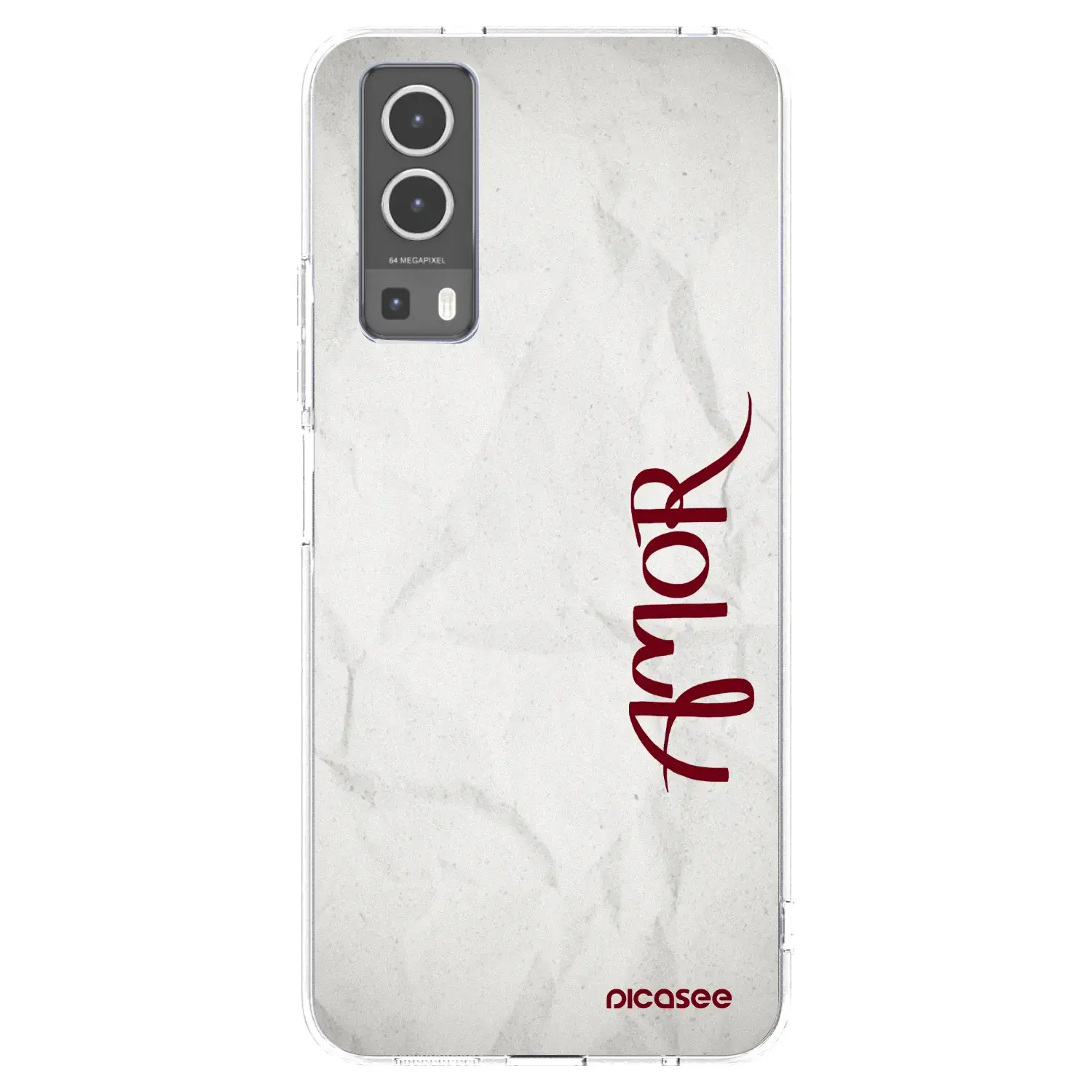 Silikonový průhledný obal pro Vivo Y72 5G - Amor