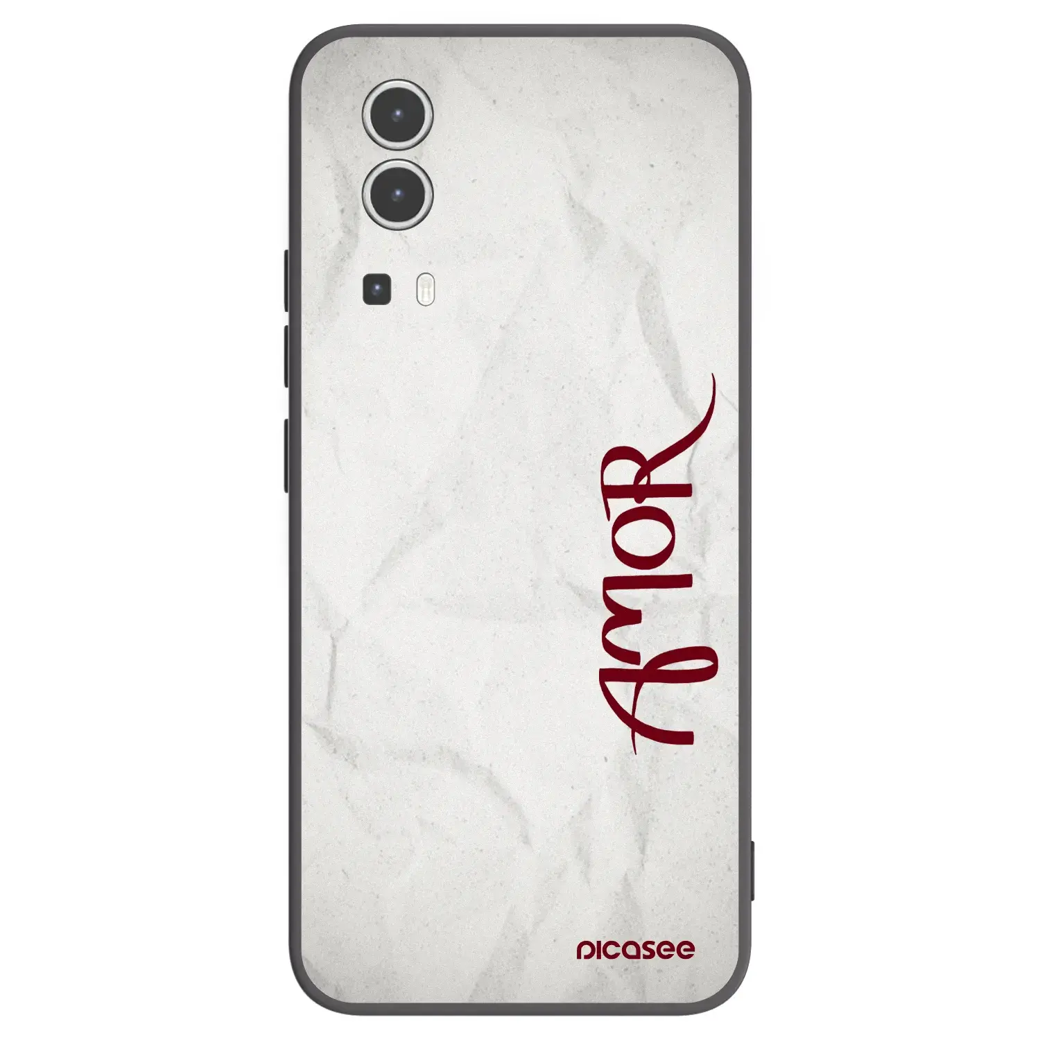 Silikonový černý obal pro Vivo Y72 5G - Amor