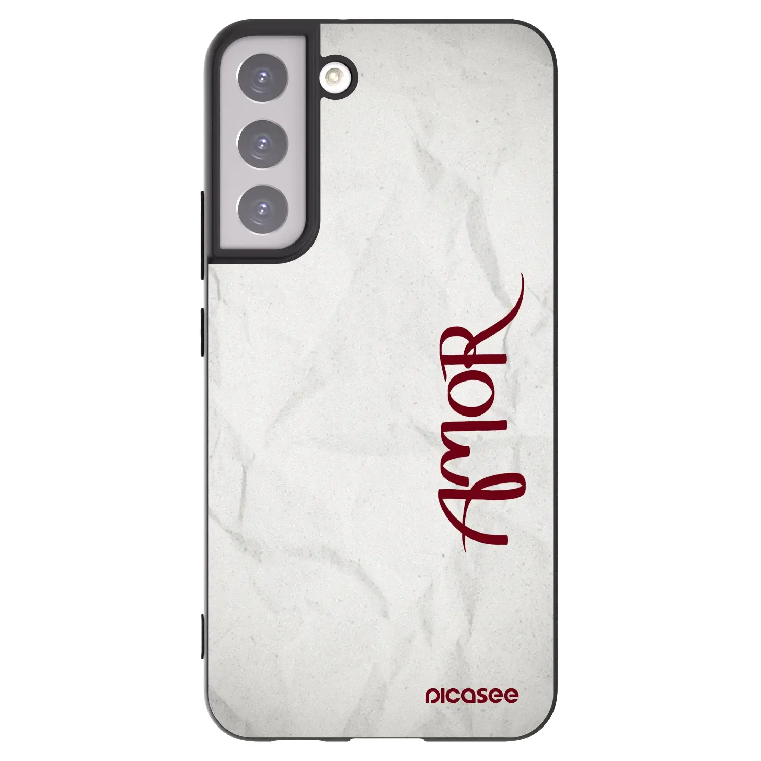 Silikonový černý obal pro Samsung Galaxy S22+ 5G - Amor